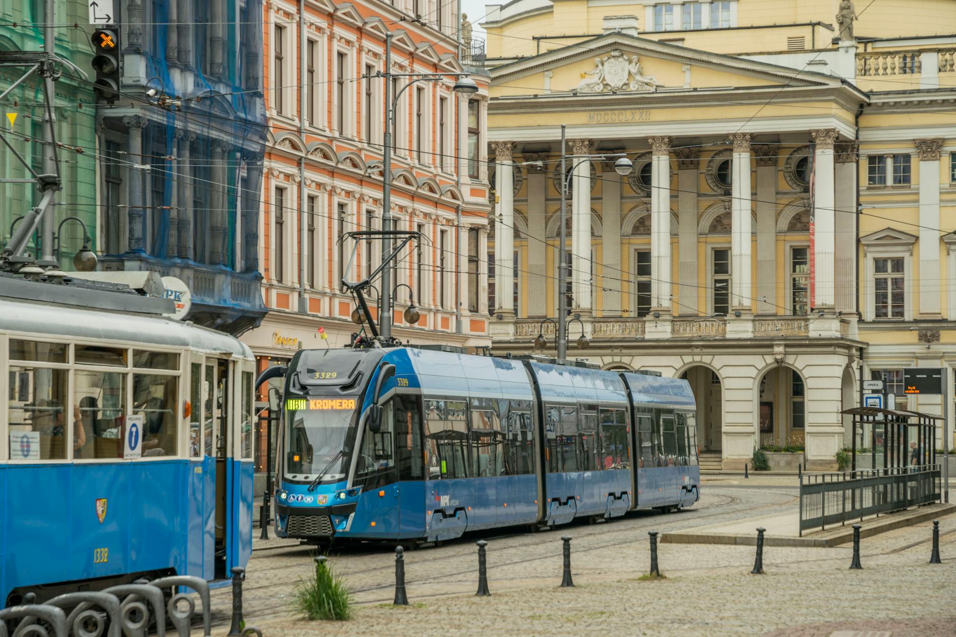 Krakow transport and conference movement setting for session pacing planning.