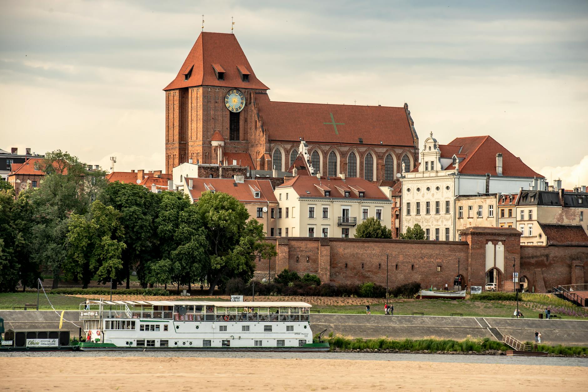 Krakow river and city setting for cruise or port-call traveler planning.