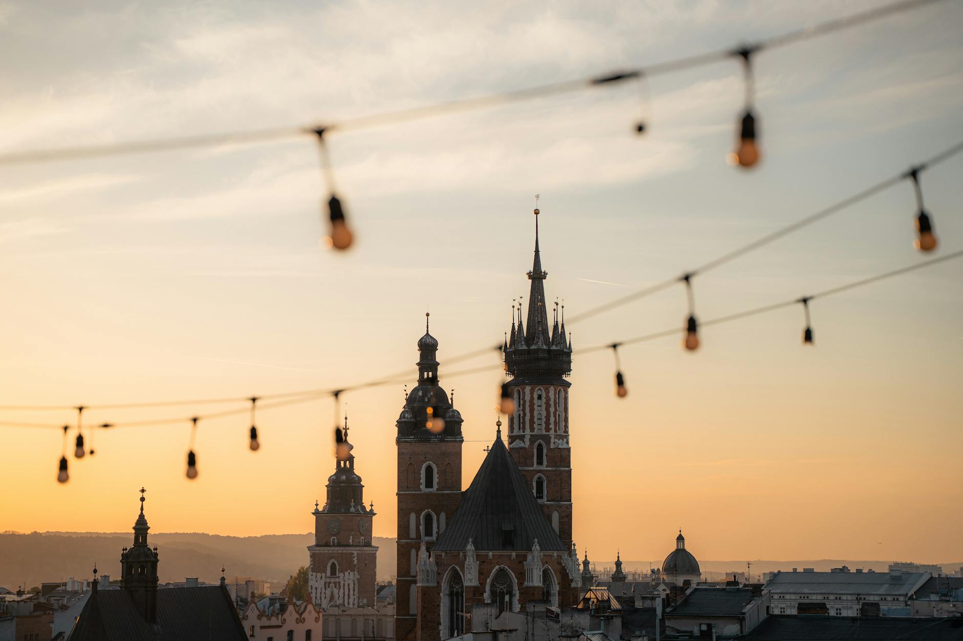 Krakow skyline for first-time visitor report planning.