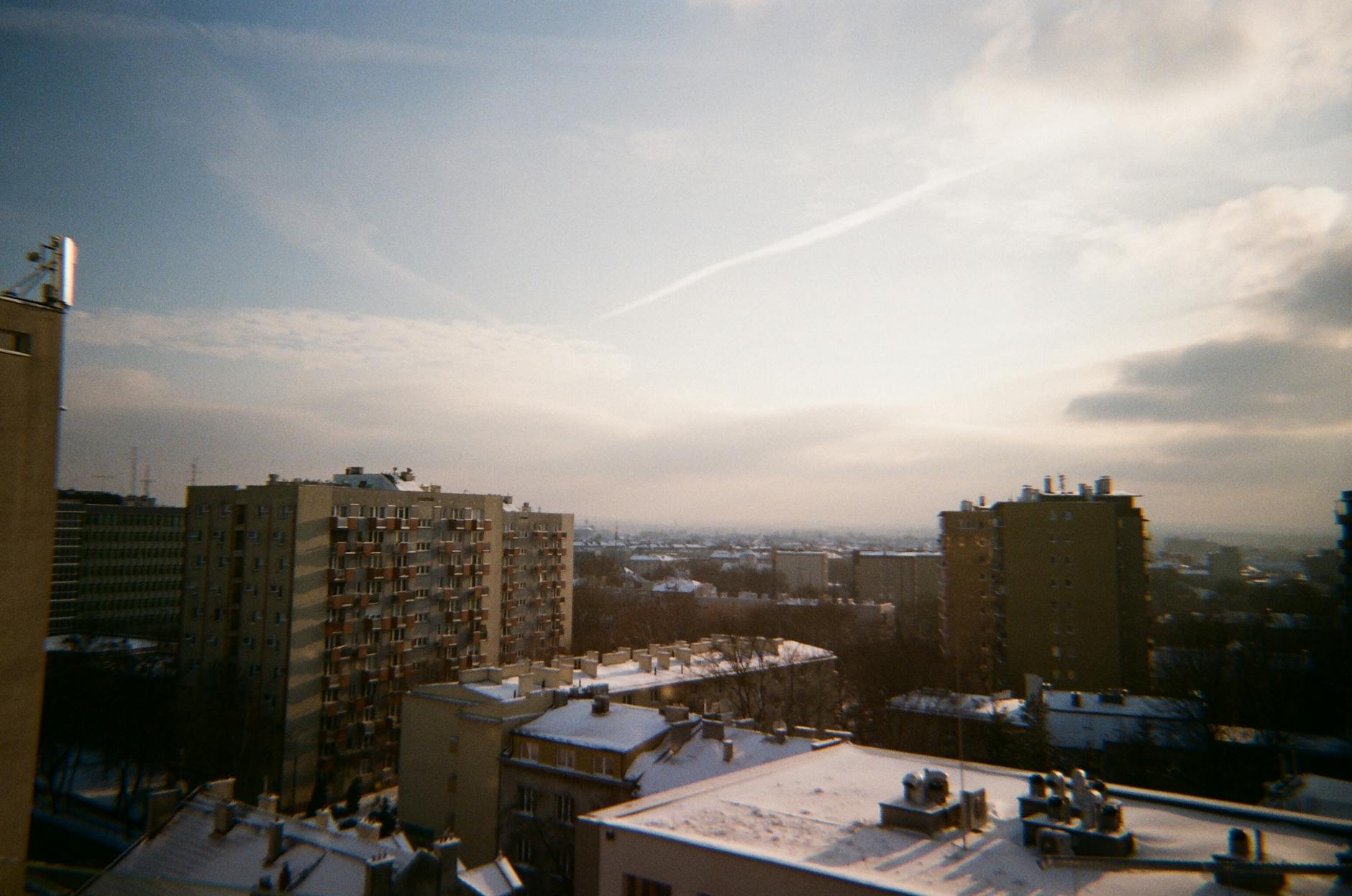 Krakow skyline for journalist report planning.