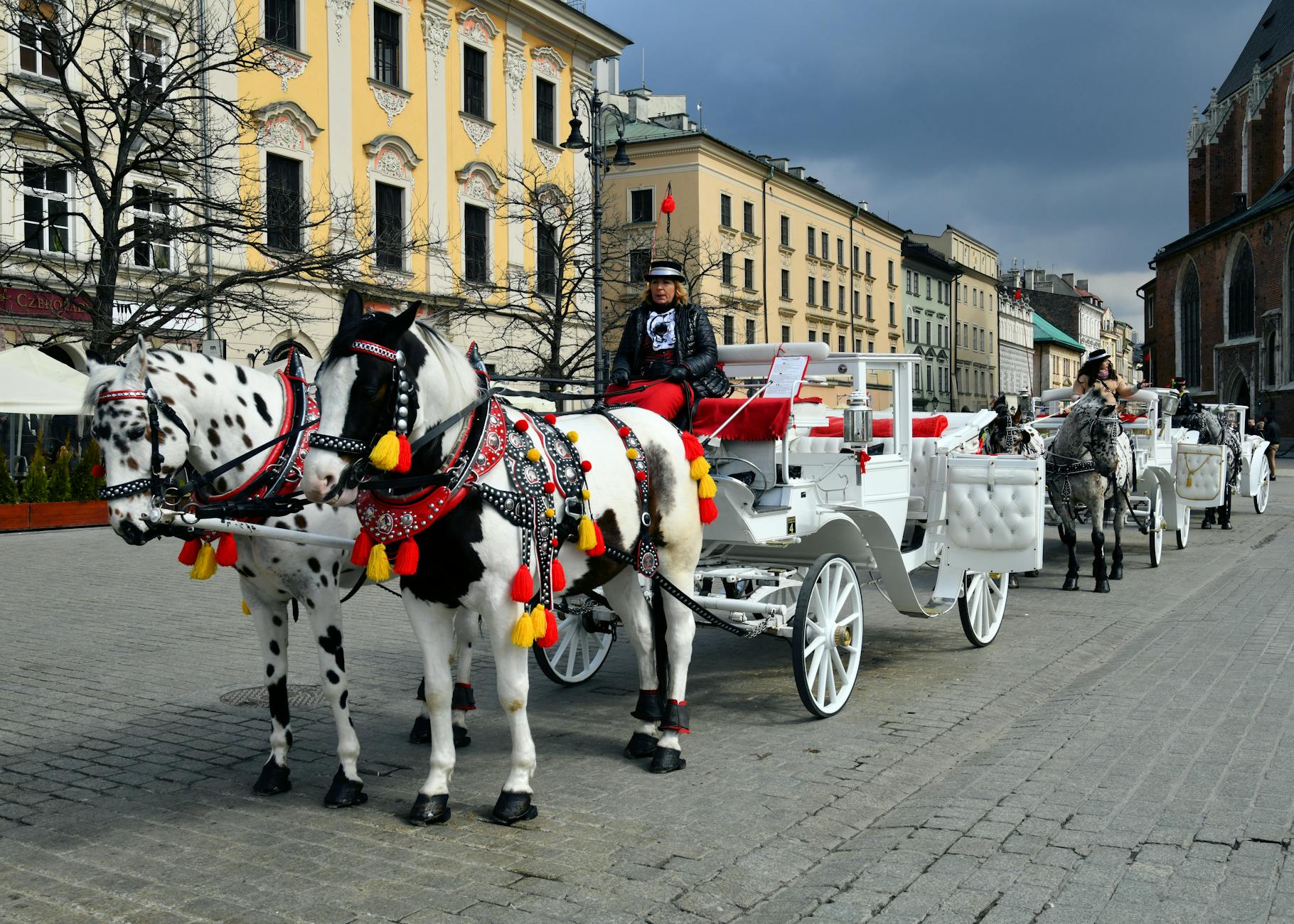 Krakow lodging street for mobility-limited accommodation planning.