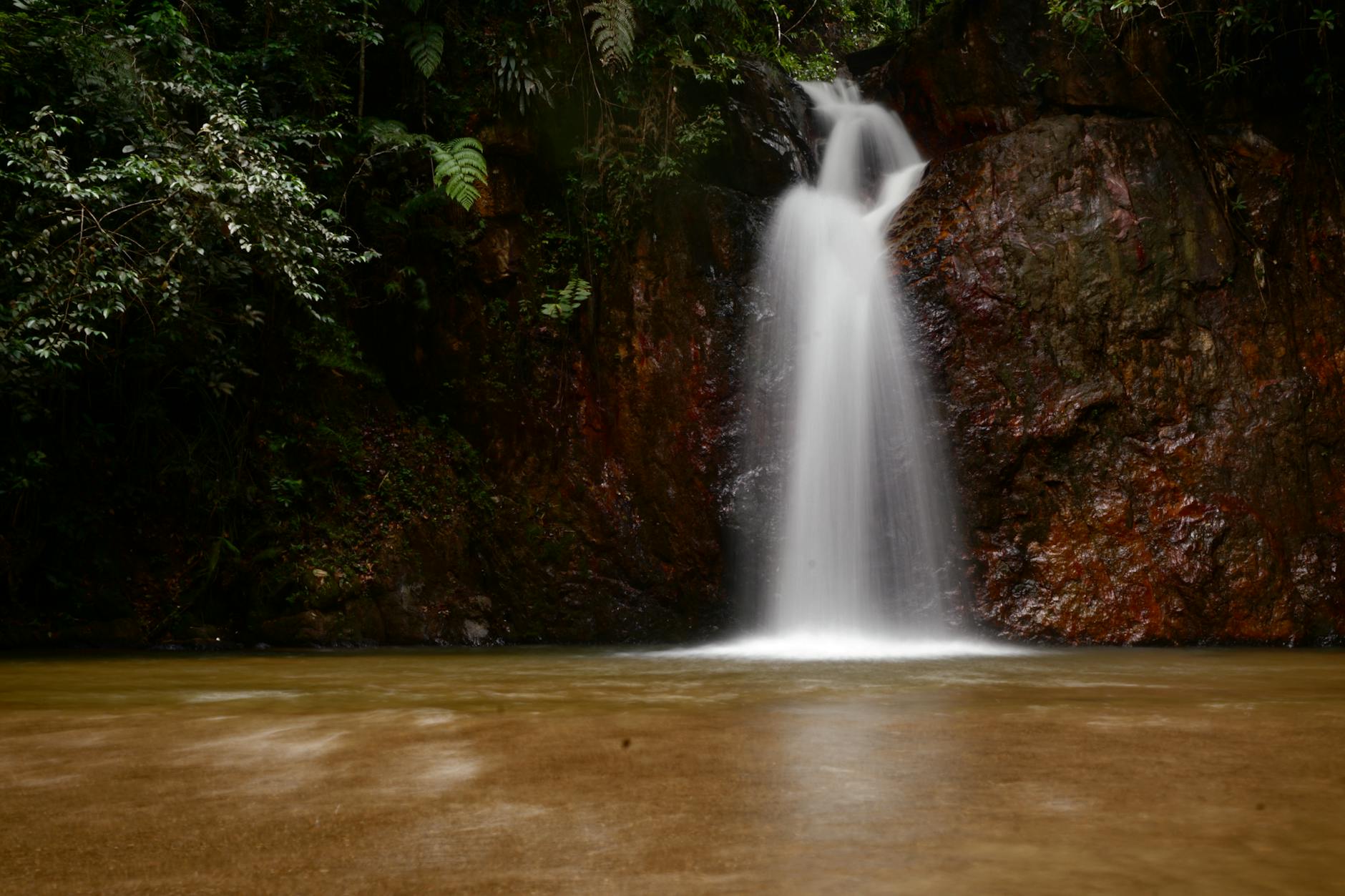 Langkawi waterfall hiking and outdoor gear planning context.