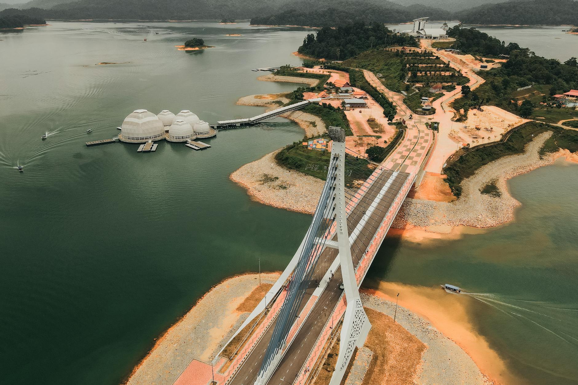Langkawi sky bridge and weather-sensitive outdoor travel planning context.