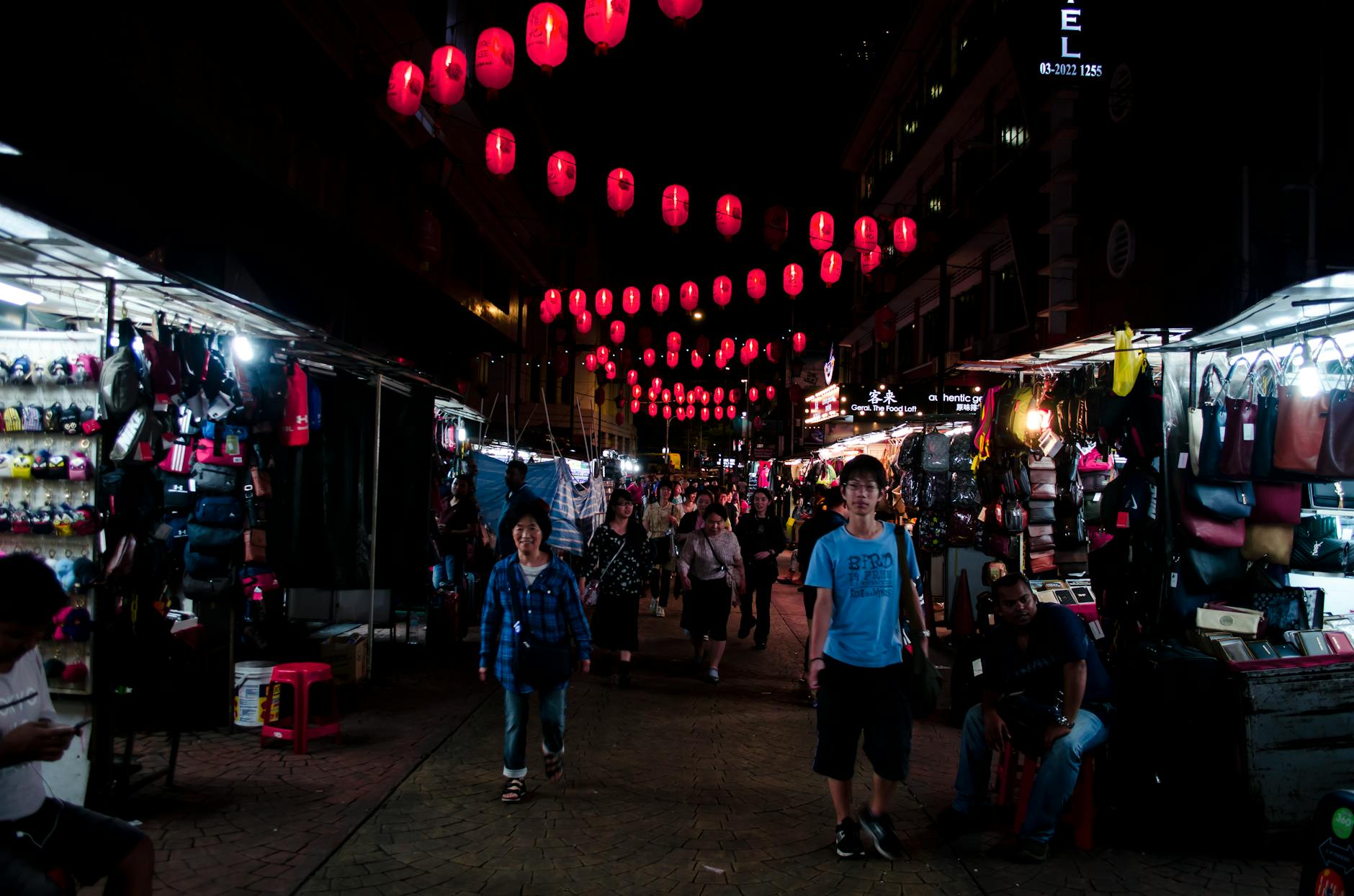Langkawi night market and evening food planning context.