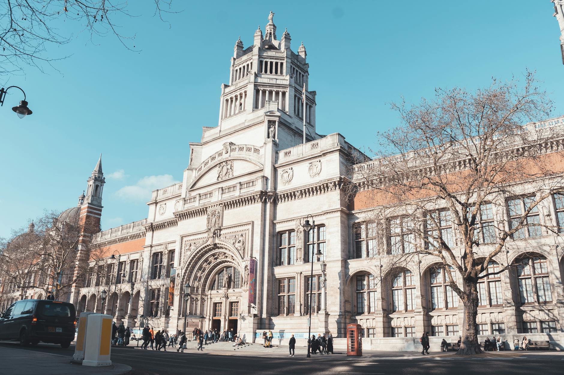 Victoria and Albert Museum exterior in London