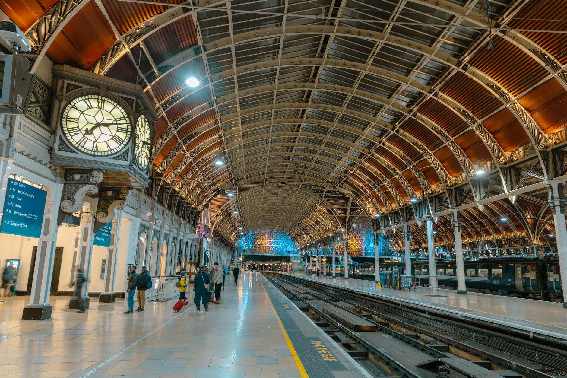 Paddington Station interior for conference arrival planning
