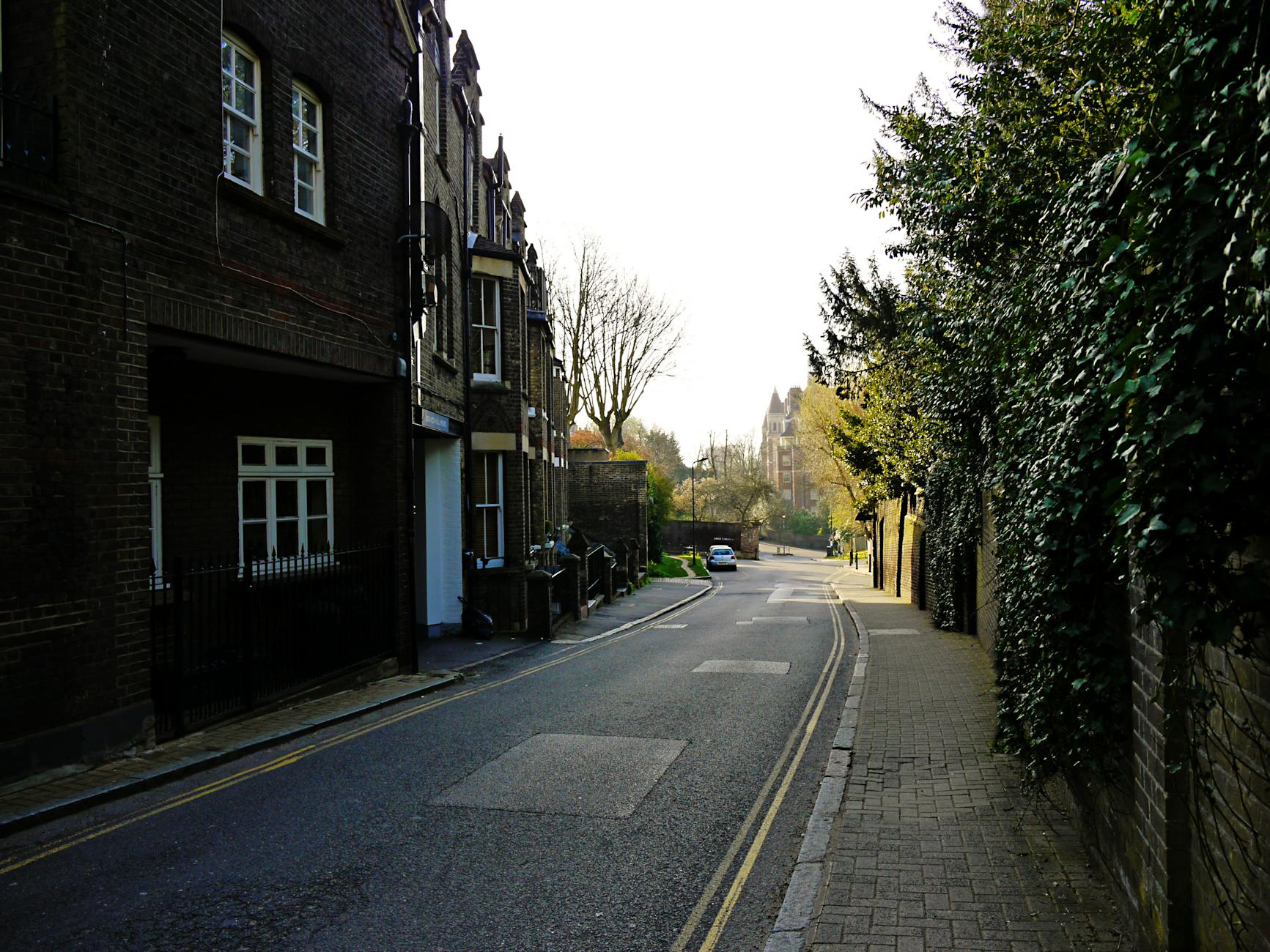 Leafy Hampstead street for repeat London wandering
