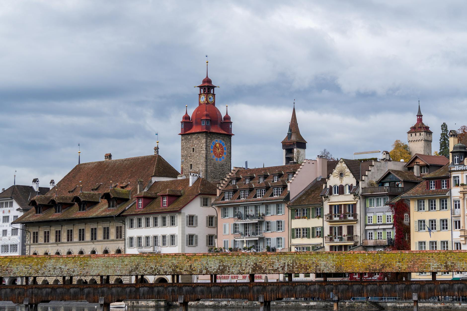 Chapel Bridge and Lucerne architecture for creator permission planning.