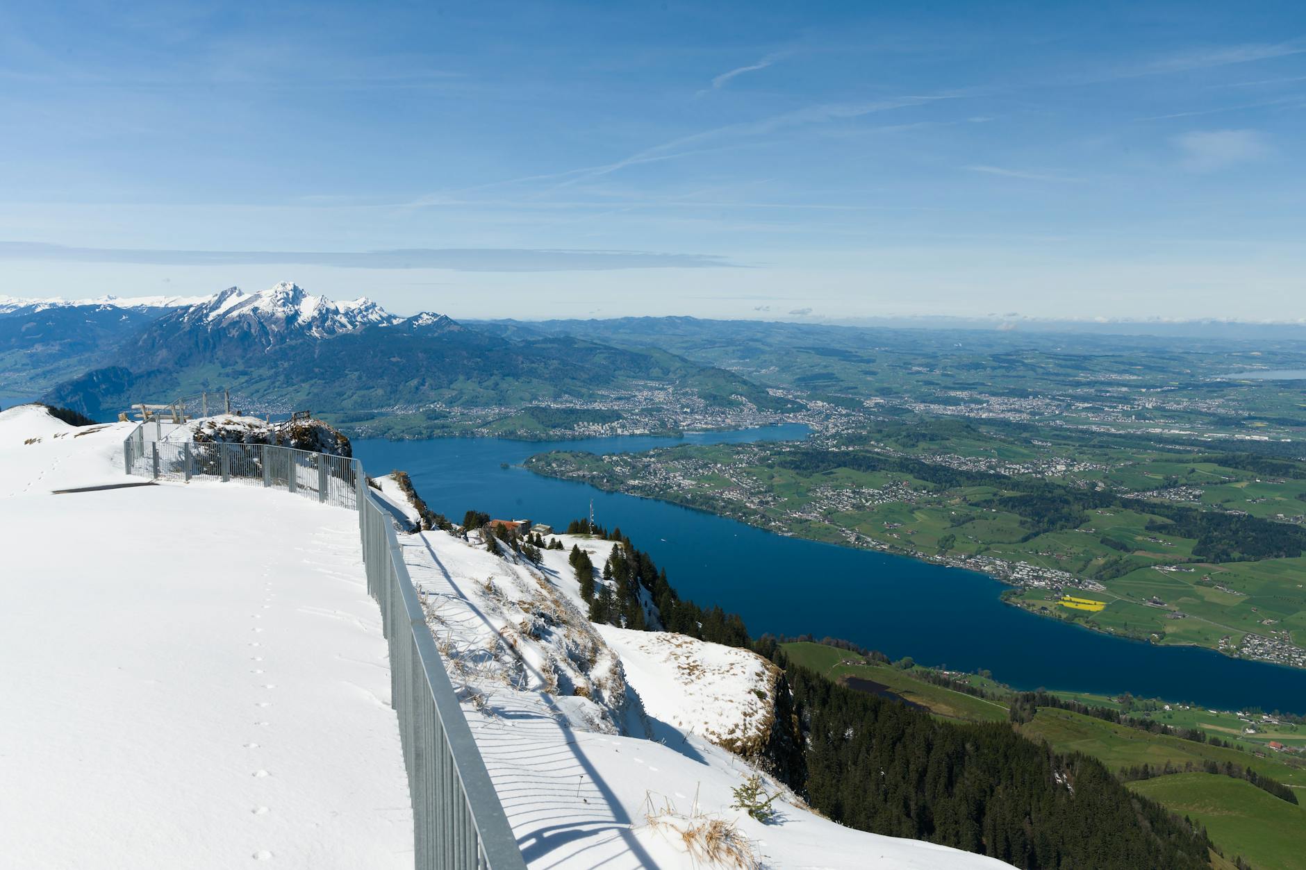 Mount Rigi and Lake Lucerne panorama for investor travel report planning.