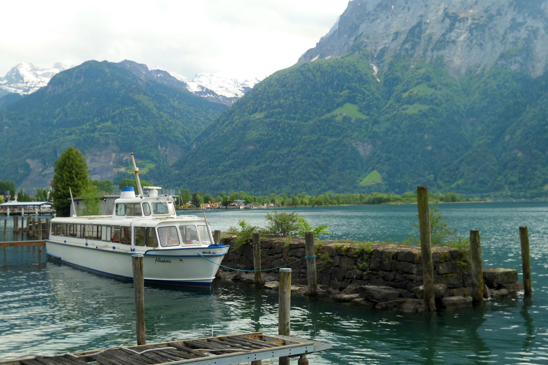 Historic ship on Lake Lucerne for a repeat leisure visitor plan.