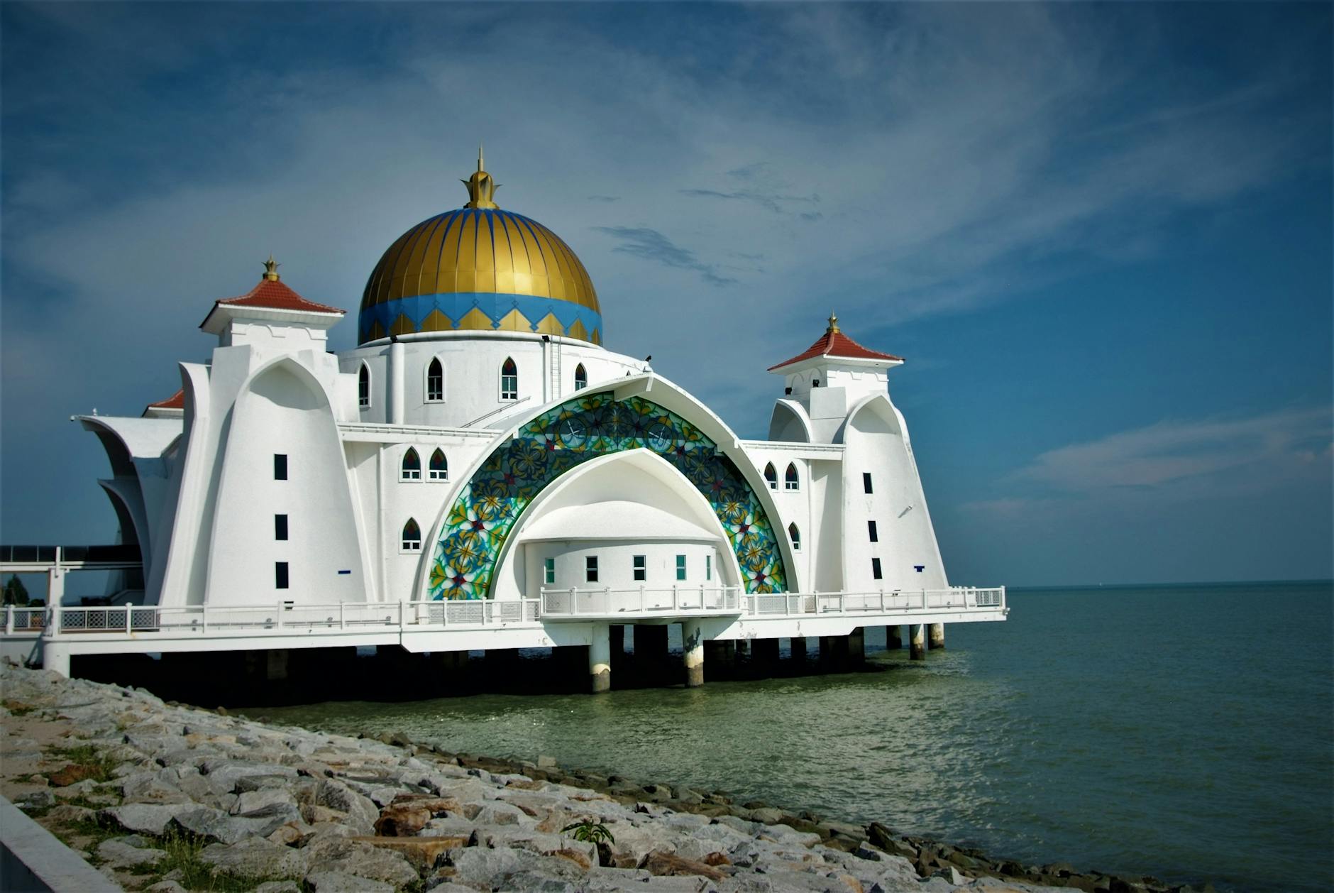 Academic presentation preparation context in Malacca City.