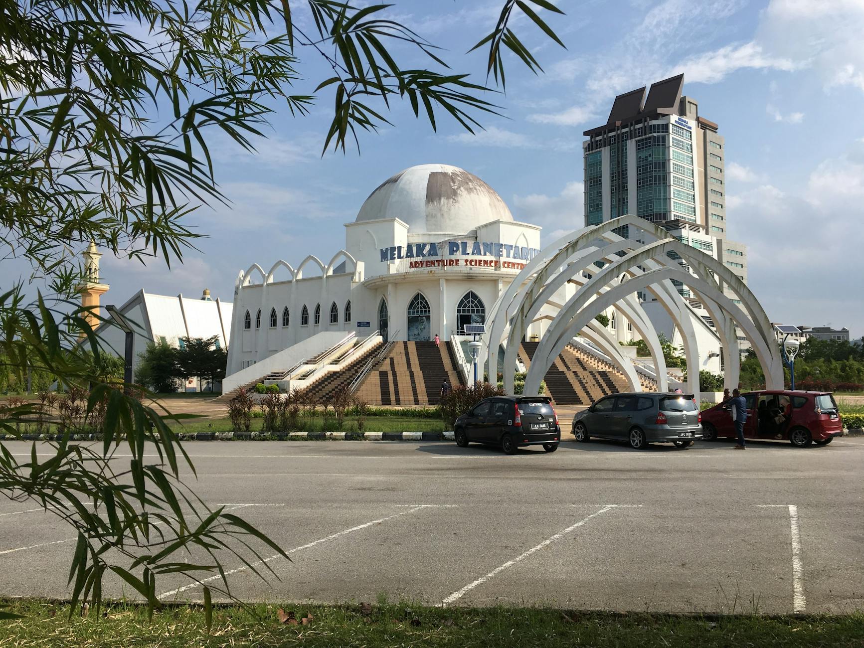 Malacca City hotel and workspace planning context.