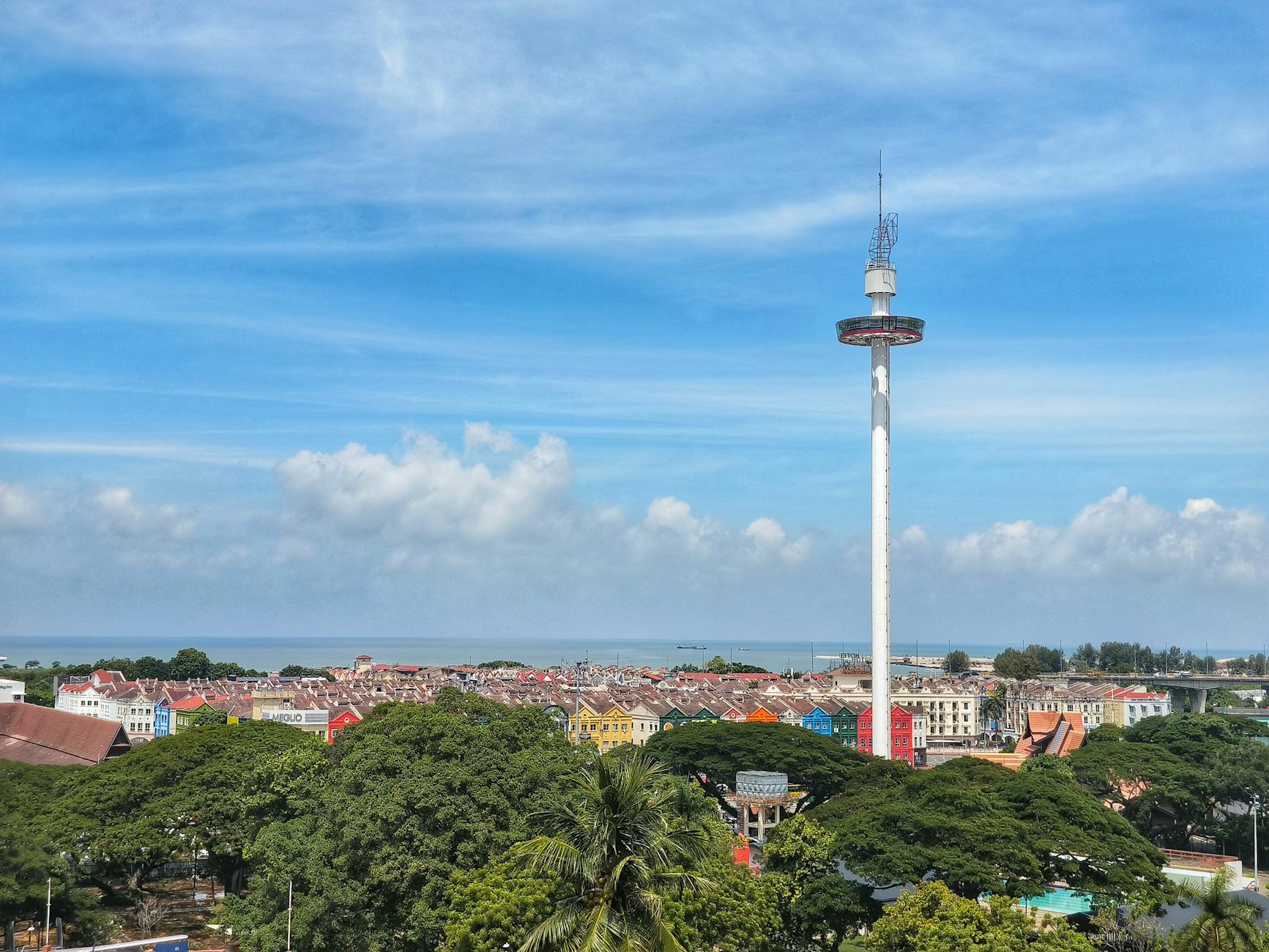 Malacca City meeting geography and hotel-placement context.