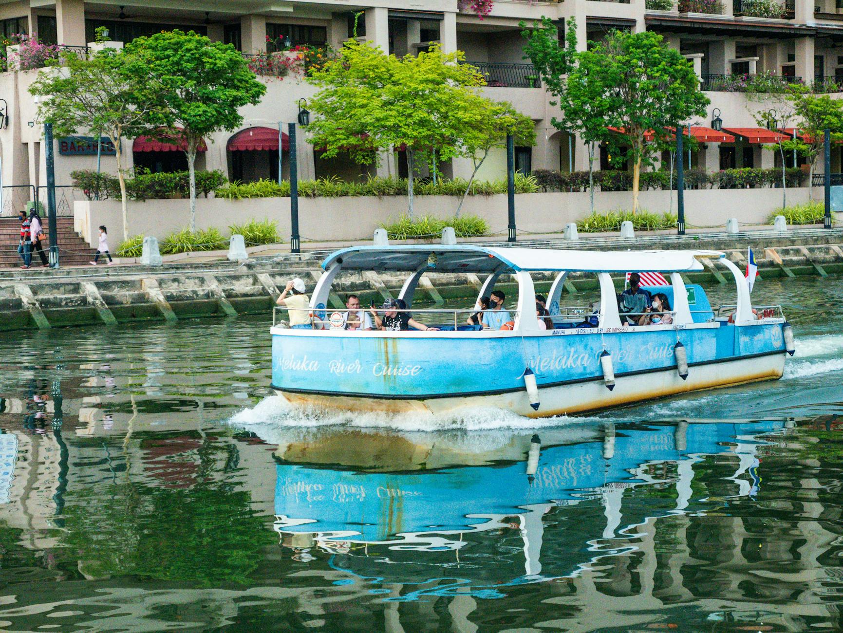 Malacca City evening movement context for solo travelers.