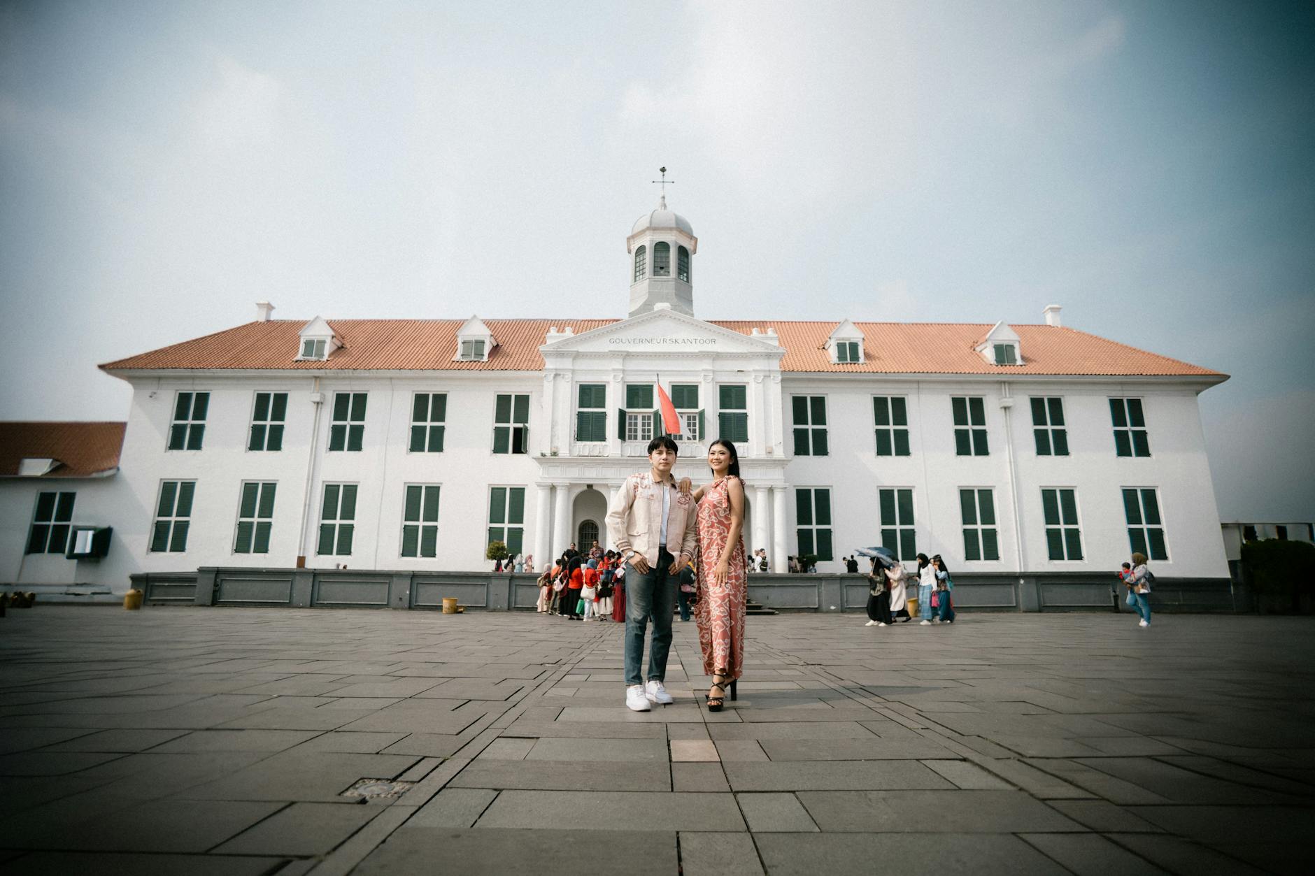 Malacca City heritage-route planning context for tourists.