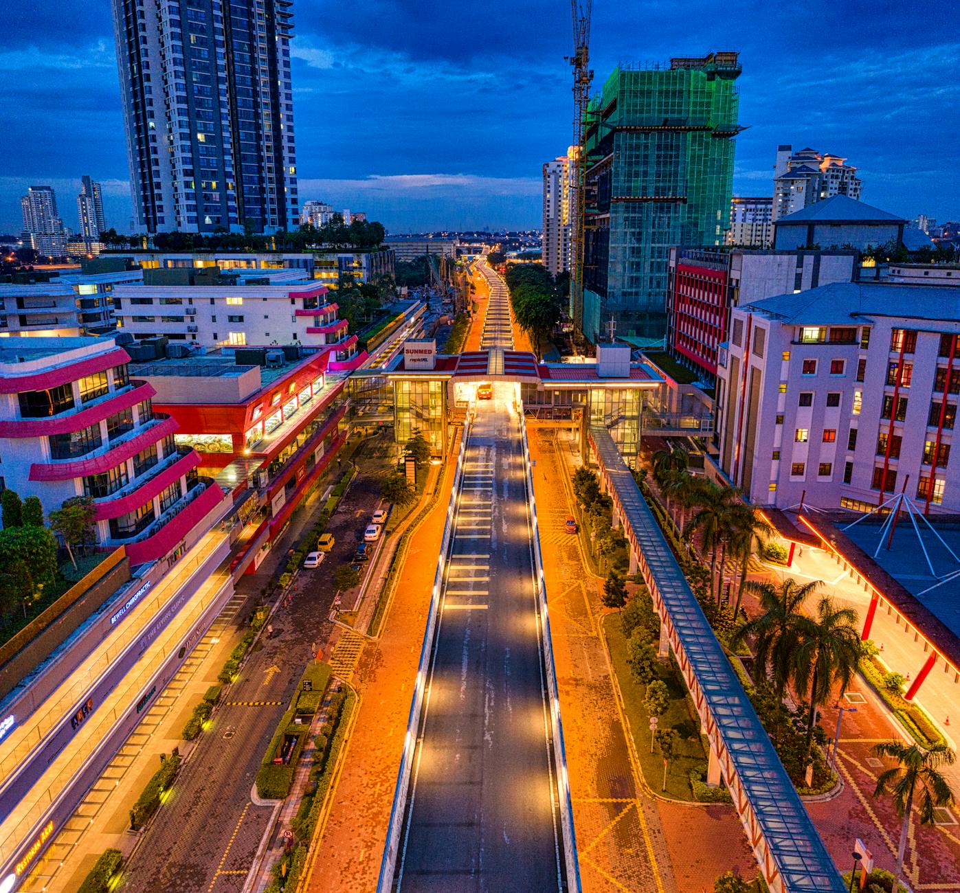 Malacca City compact sightseeing window for trade-show attendees.