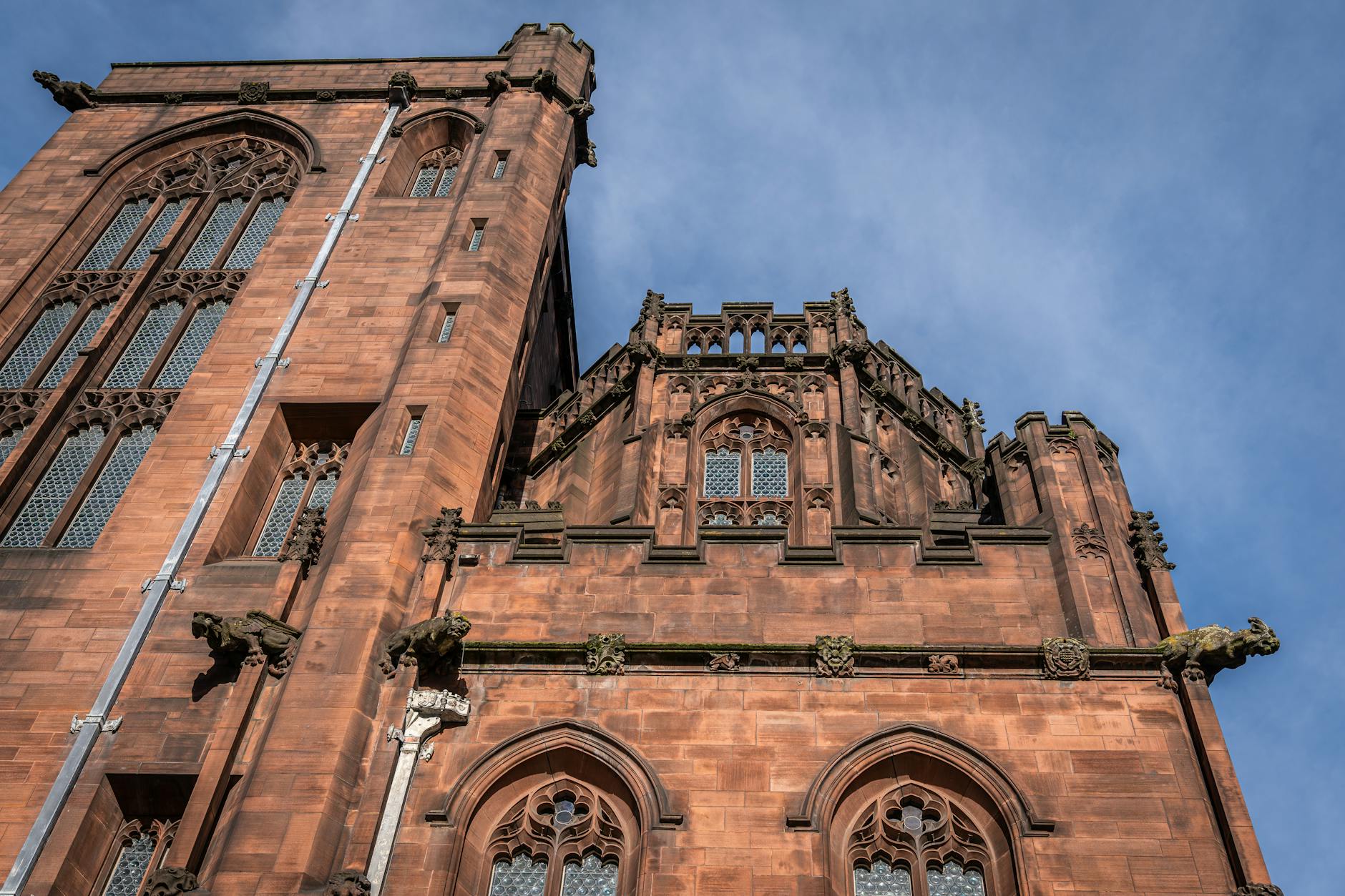 Manchester Cathedral architectural detail for free cultural planning