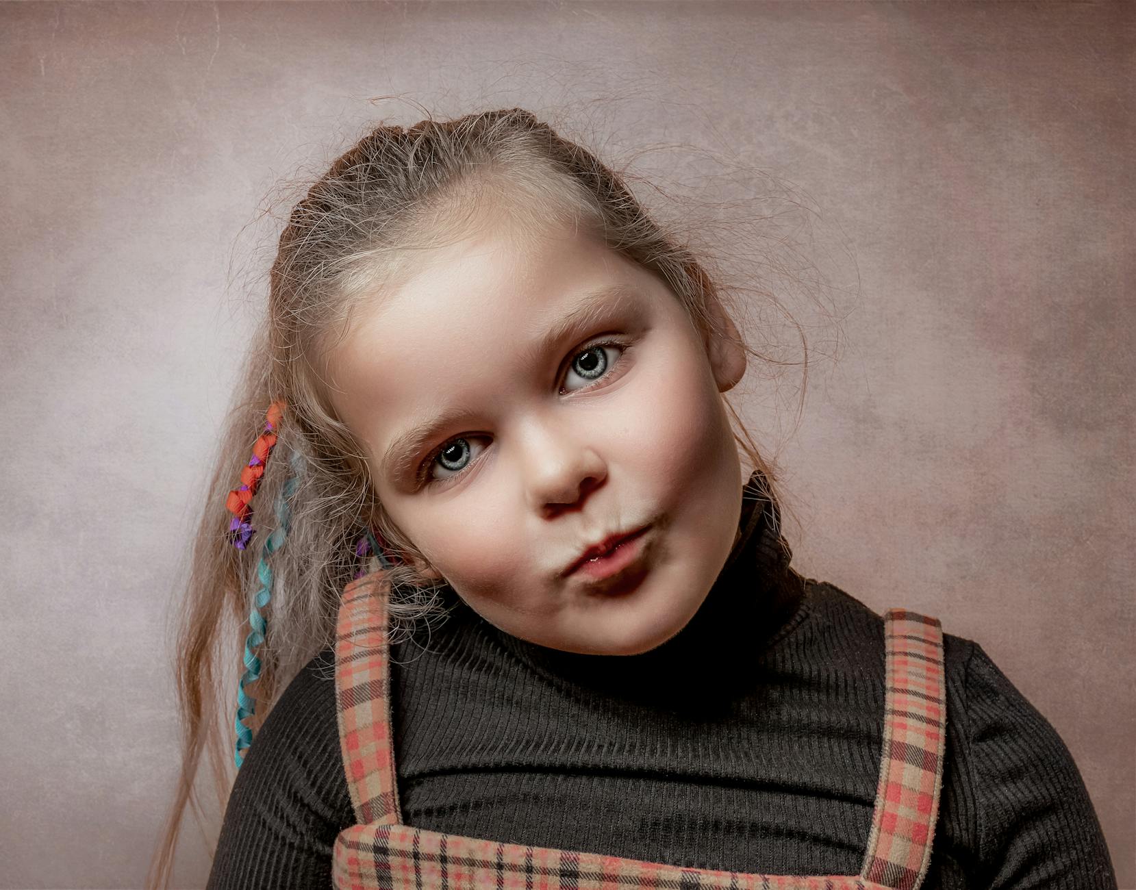 Child portrait photographed in Manchester