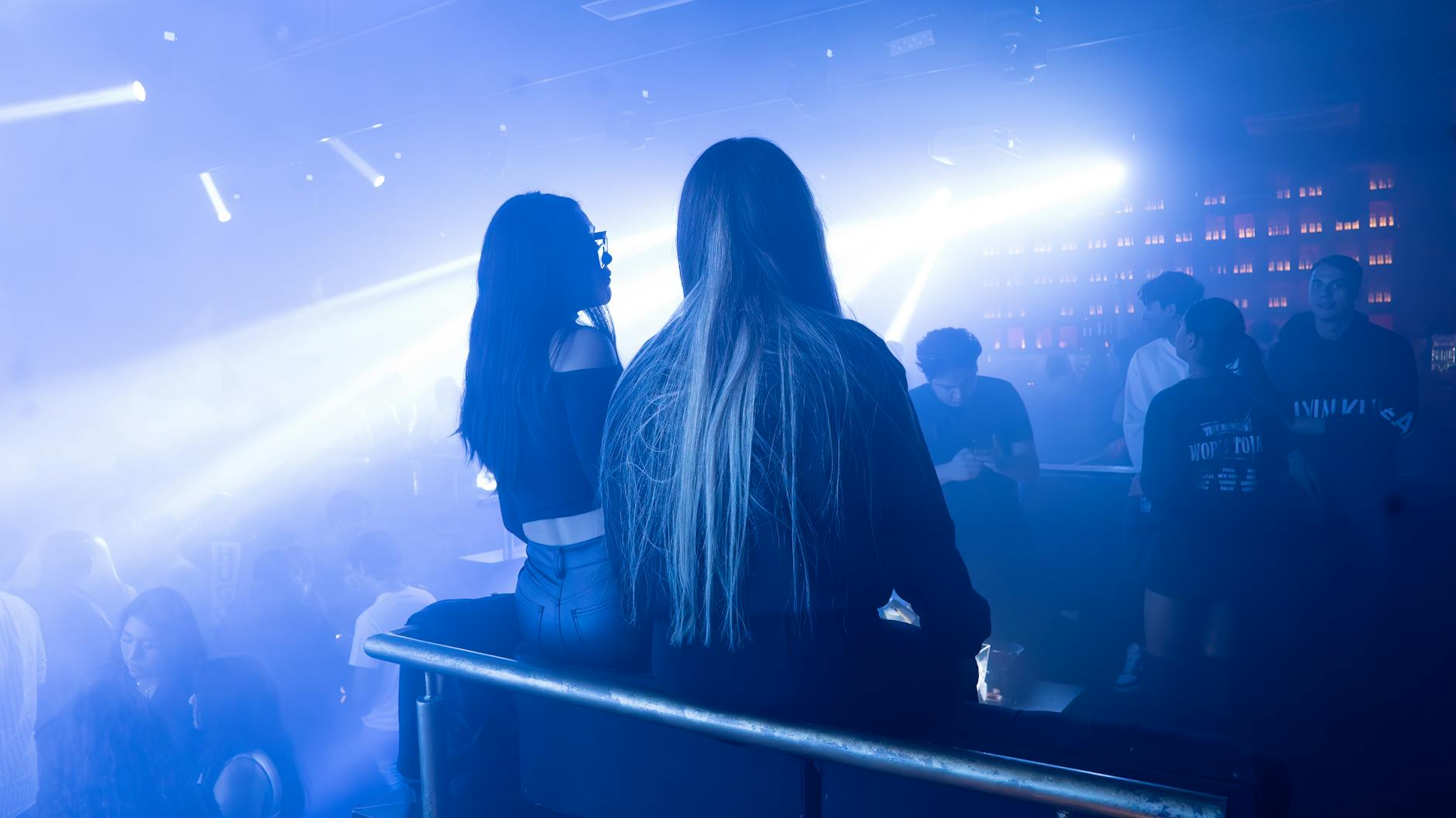 People socializing in a Mexico City club