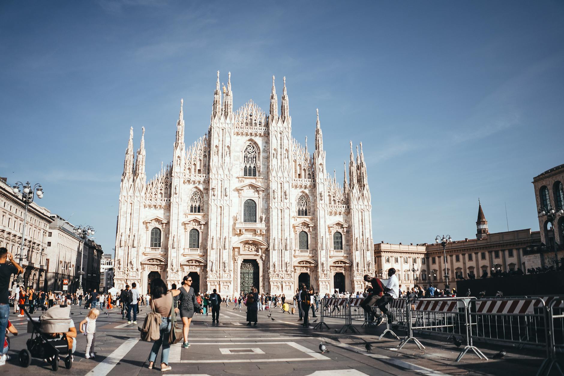 Milan Cathedral and Piazza del Duomo