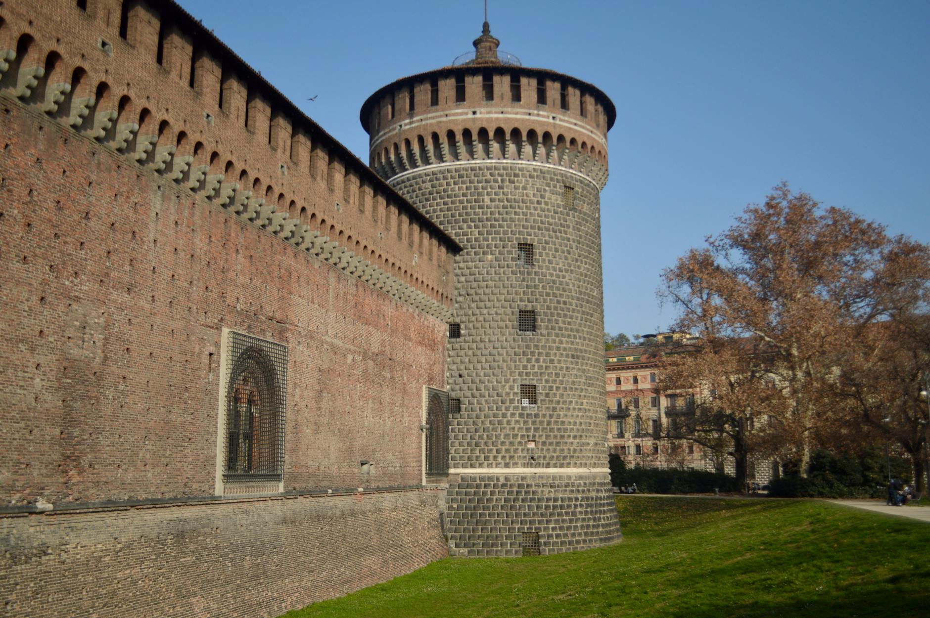 Sforza Castle in Milan