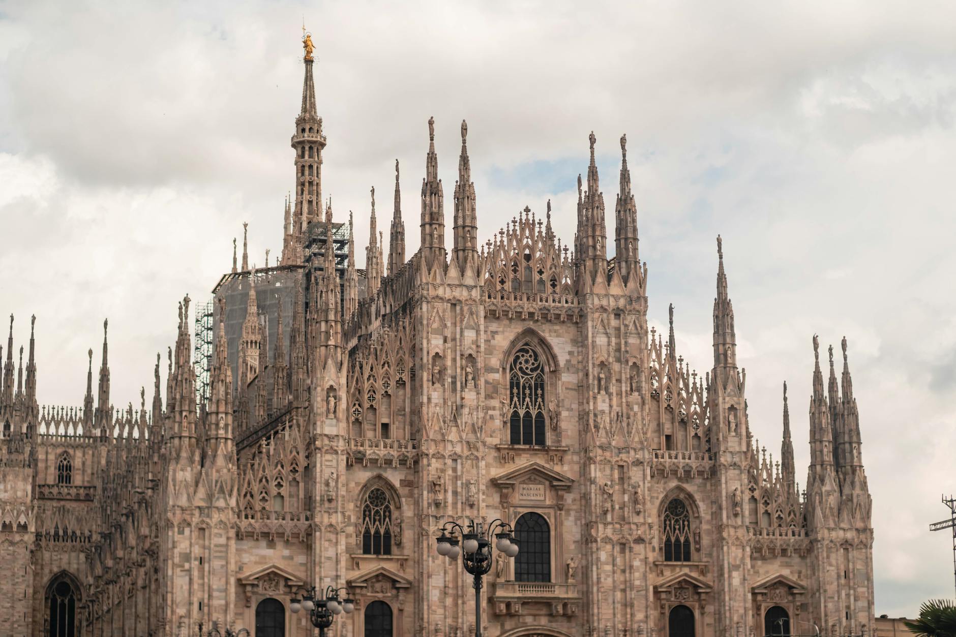 Milan Cathedral viewed from the square