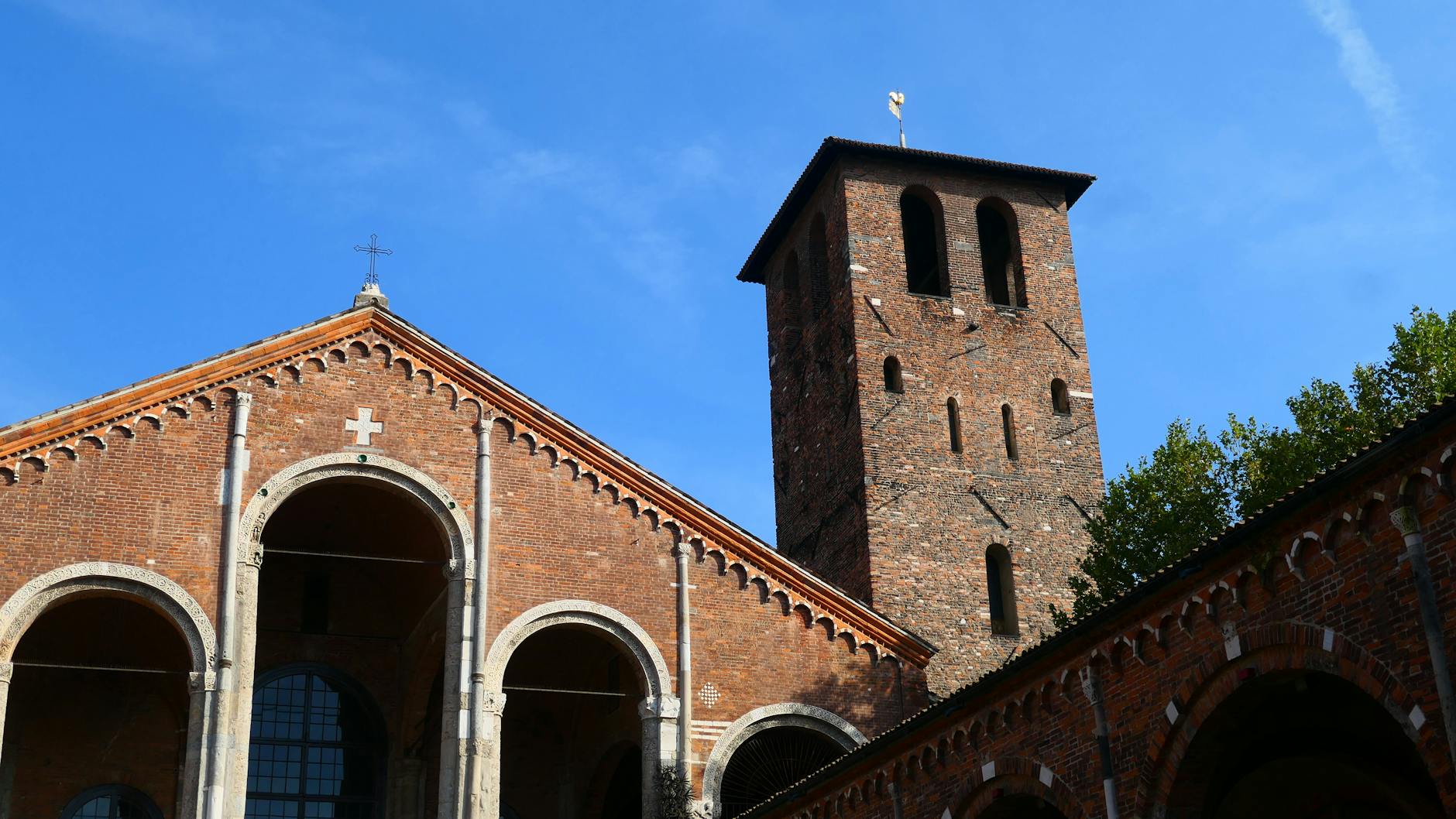 Historic Basilica of Sant'Ambrogio in Milan