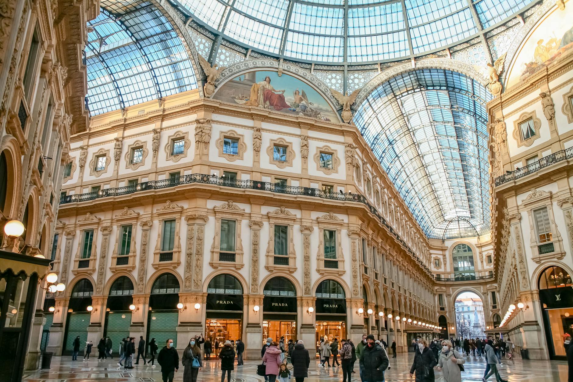 Galleria Vittorio Emanuele II in Milan