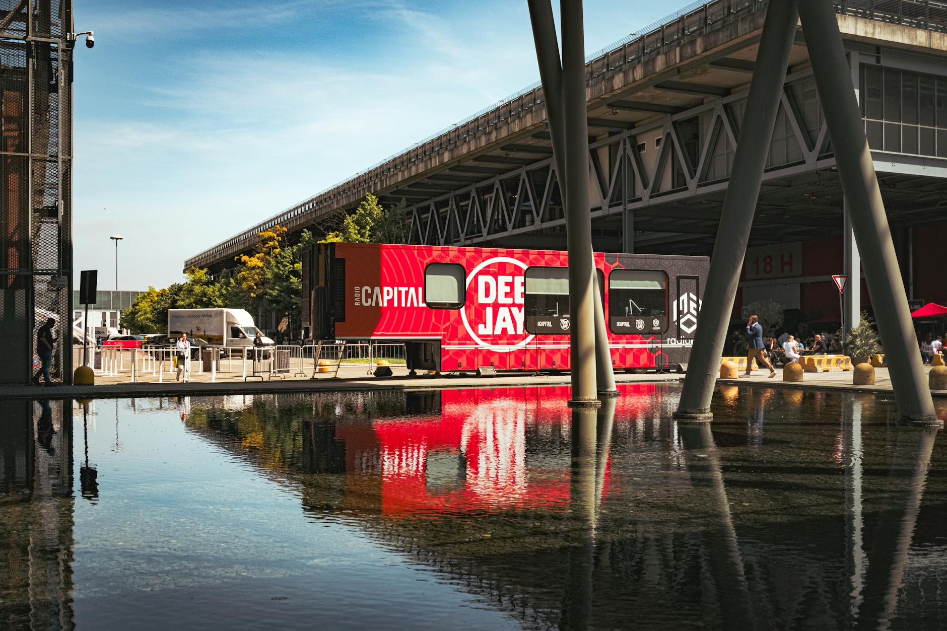 Modern event space in Milan