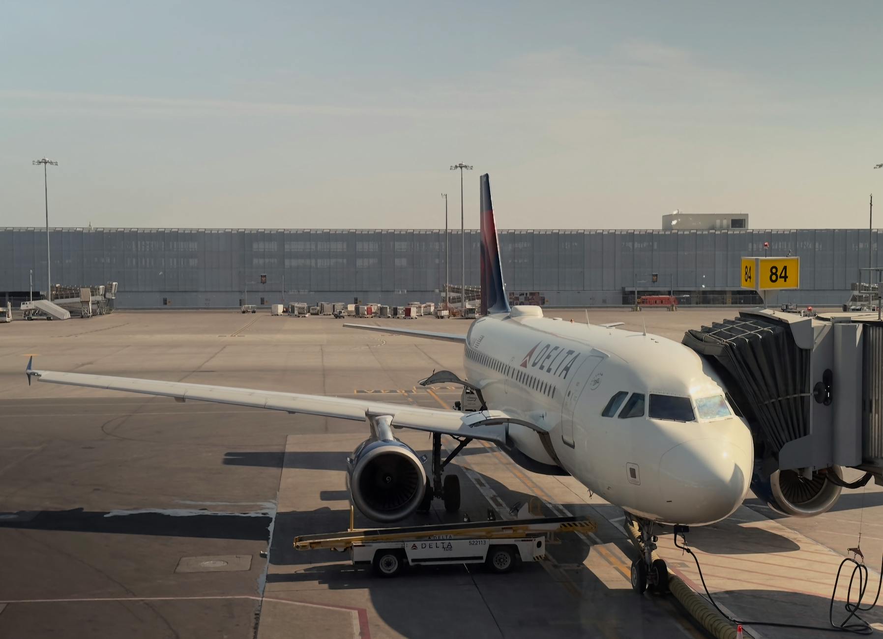 Airplane at Montreal airport