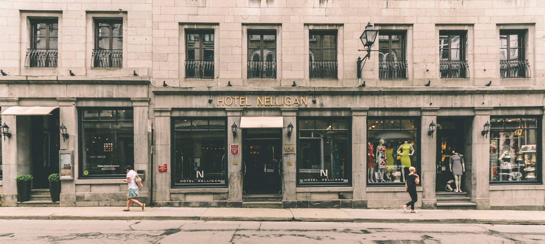 Historic Hotel Nelligan in Old Montreal