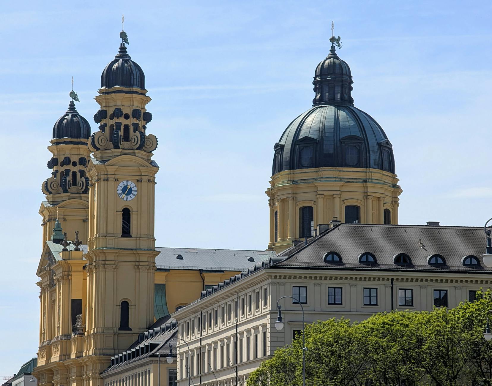 Theatine Church towers in Munich