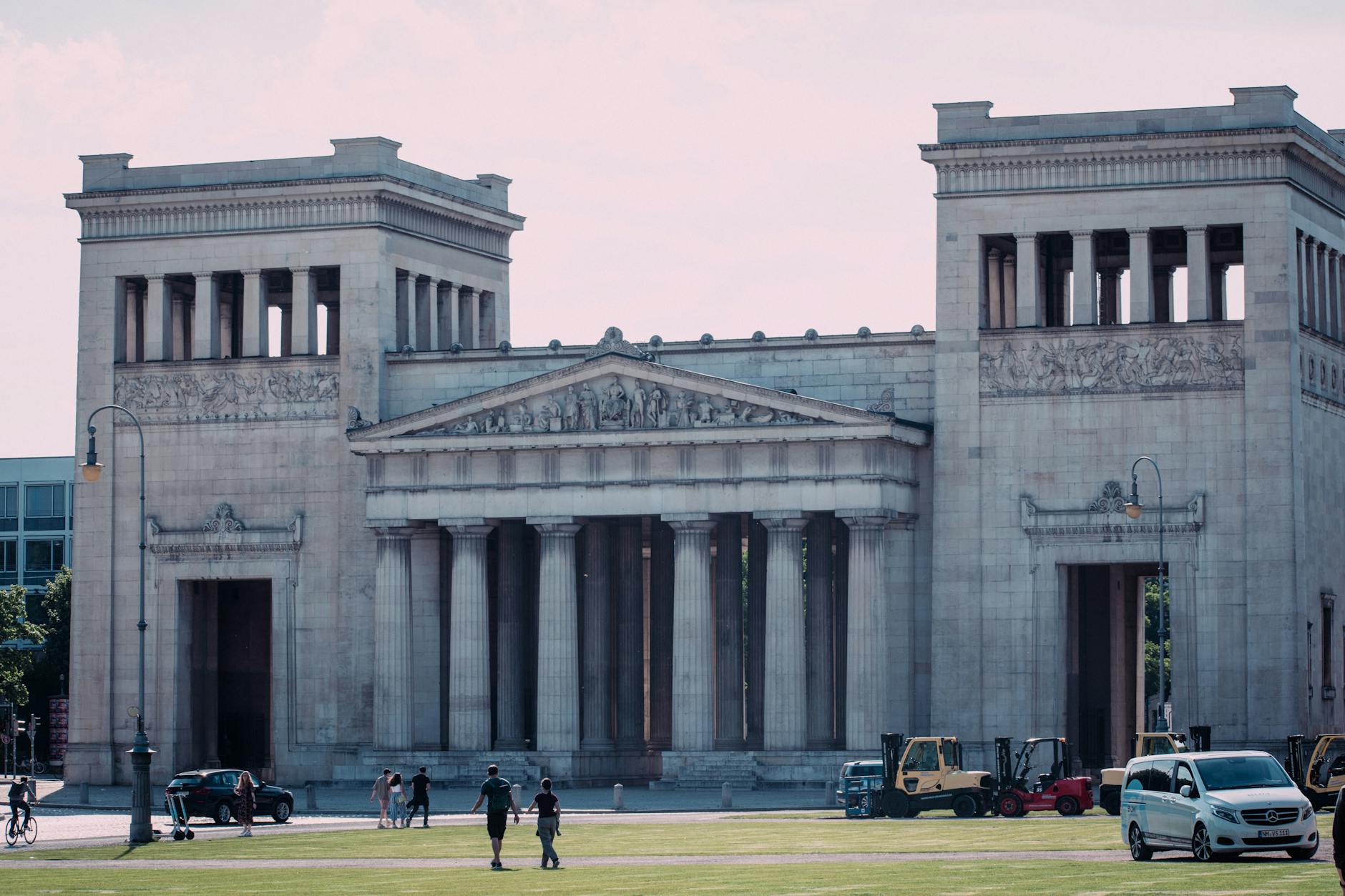 Propylaen monument at Konigsplatz in Munich