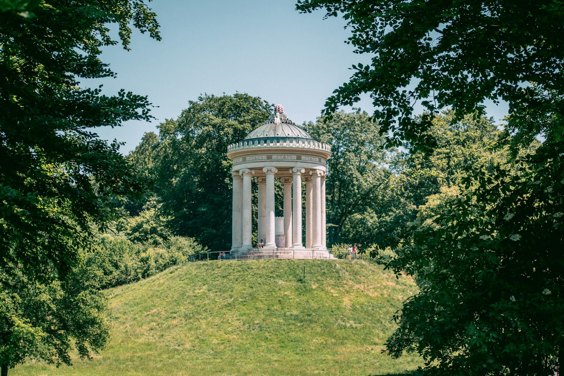 Monopteros in Munich's English Garden