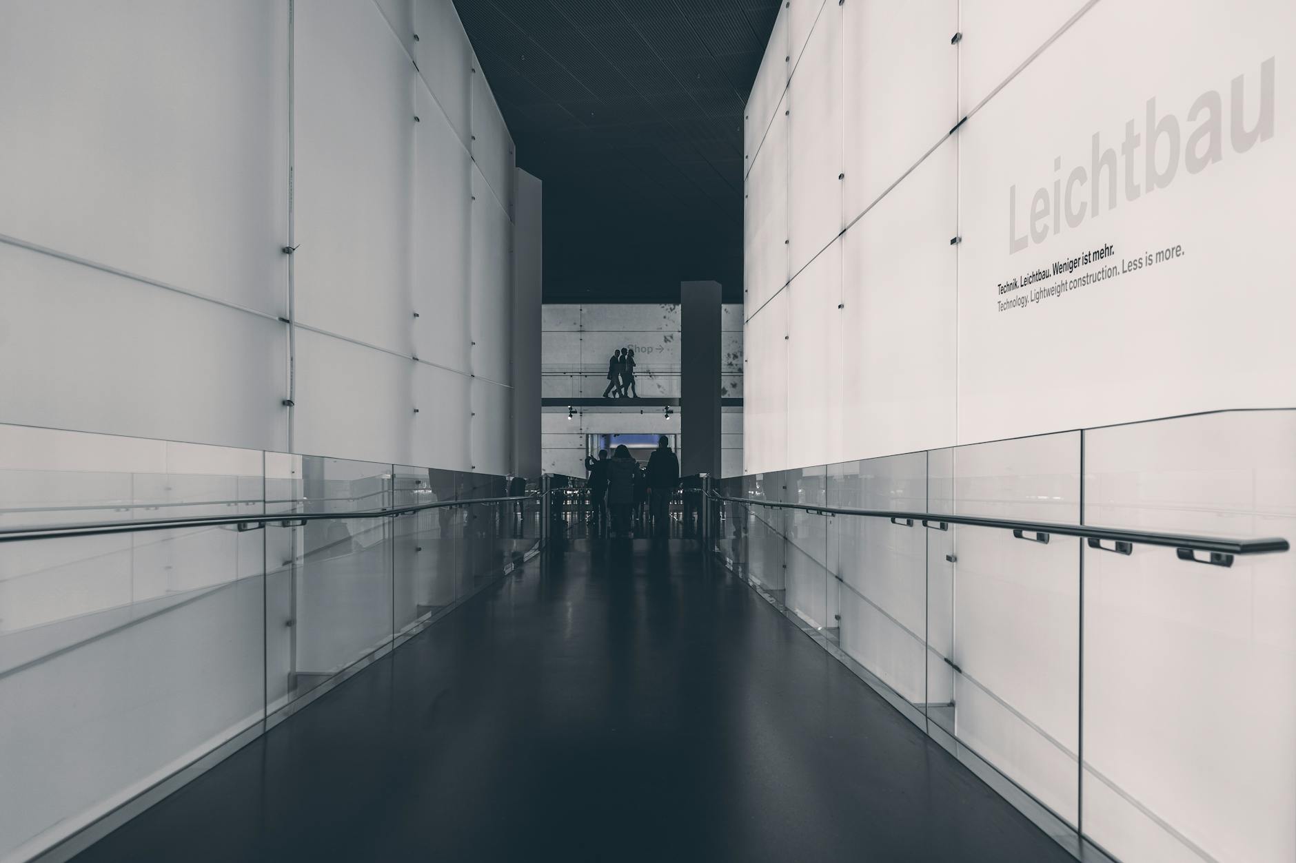 Modern hallway in Munich