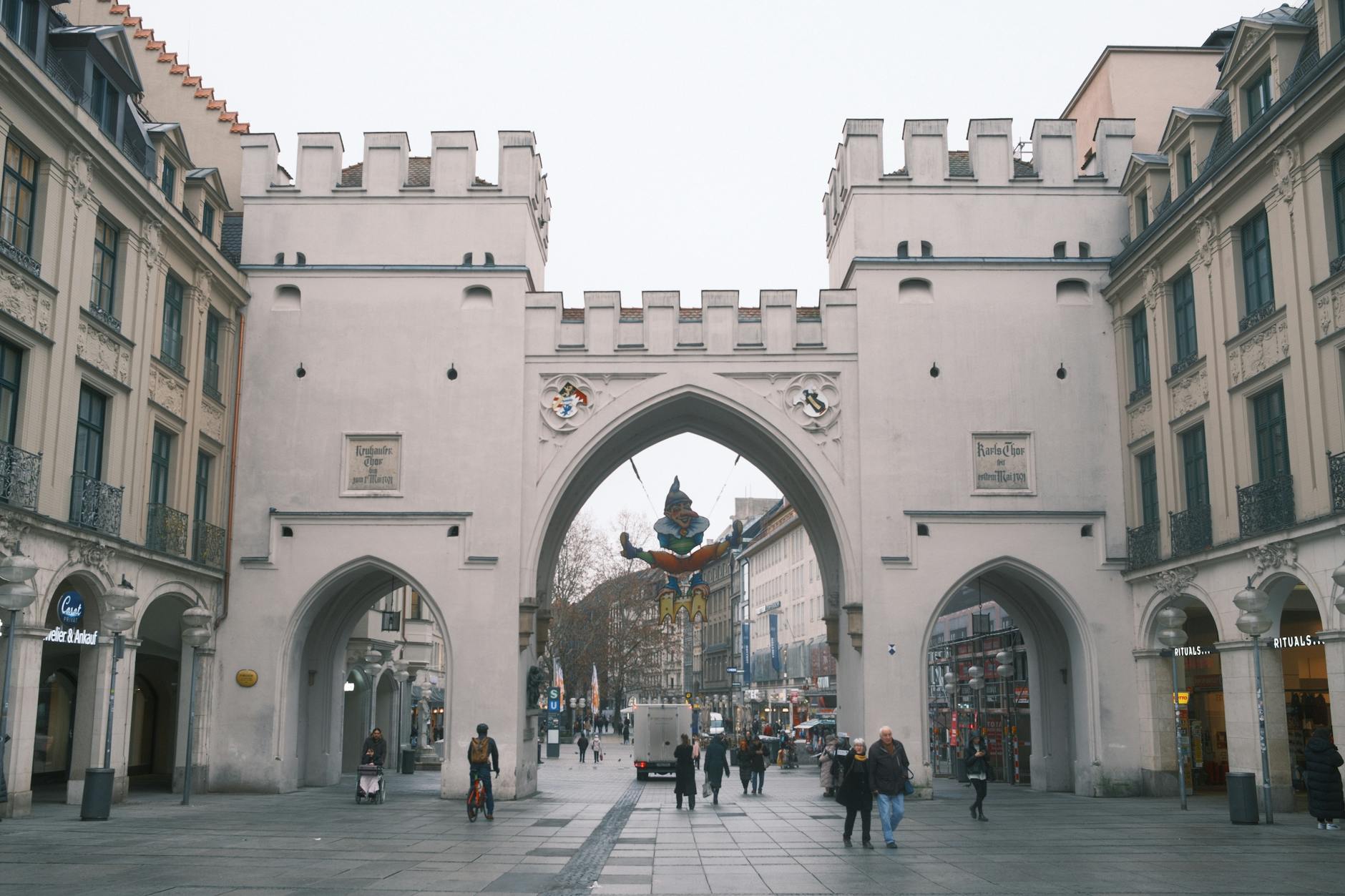 Karlstor Gate area in Munich