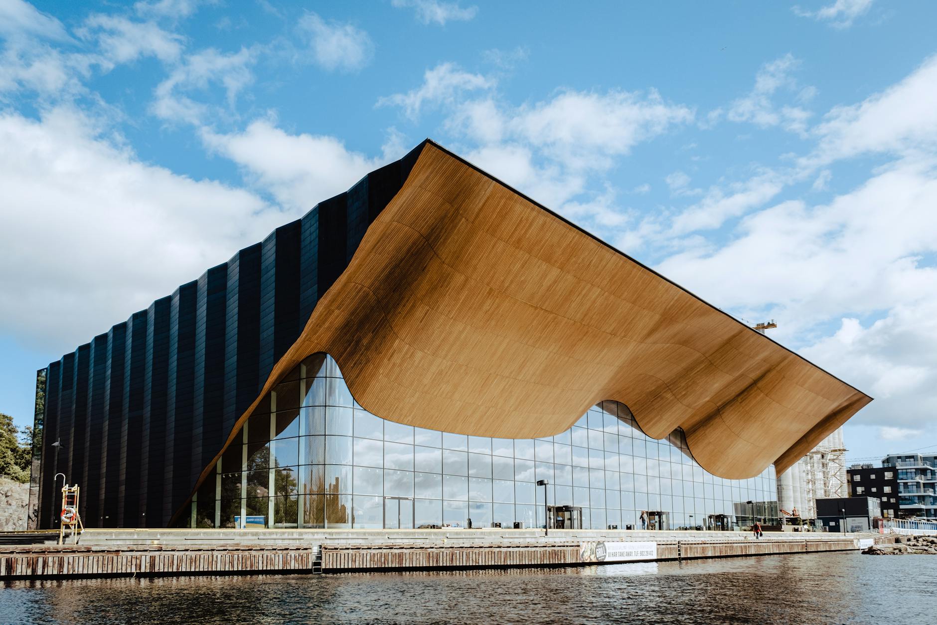 Modern Norwegian waterfront venue for Stavanger conference travel report planning.