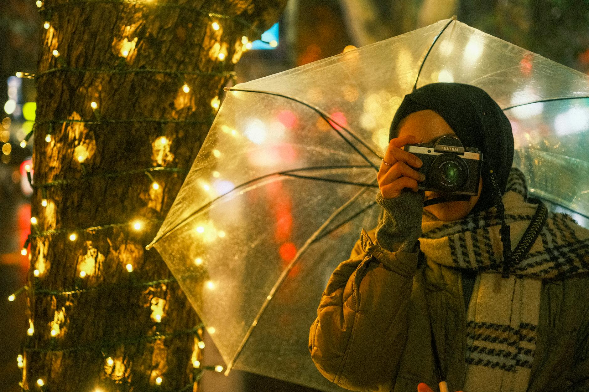 Rainy city photography scene for Stavanger journalist weather planning.
