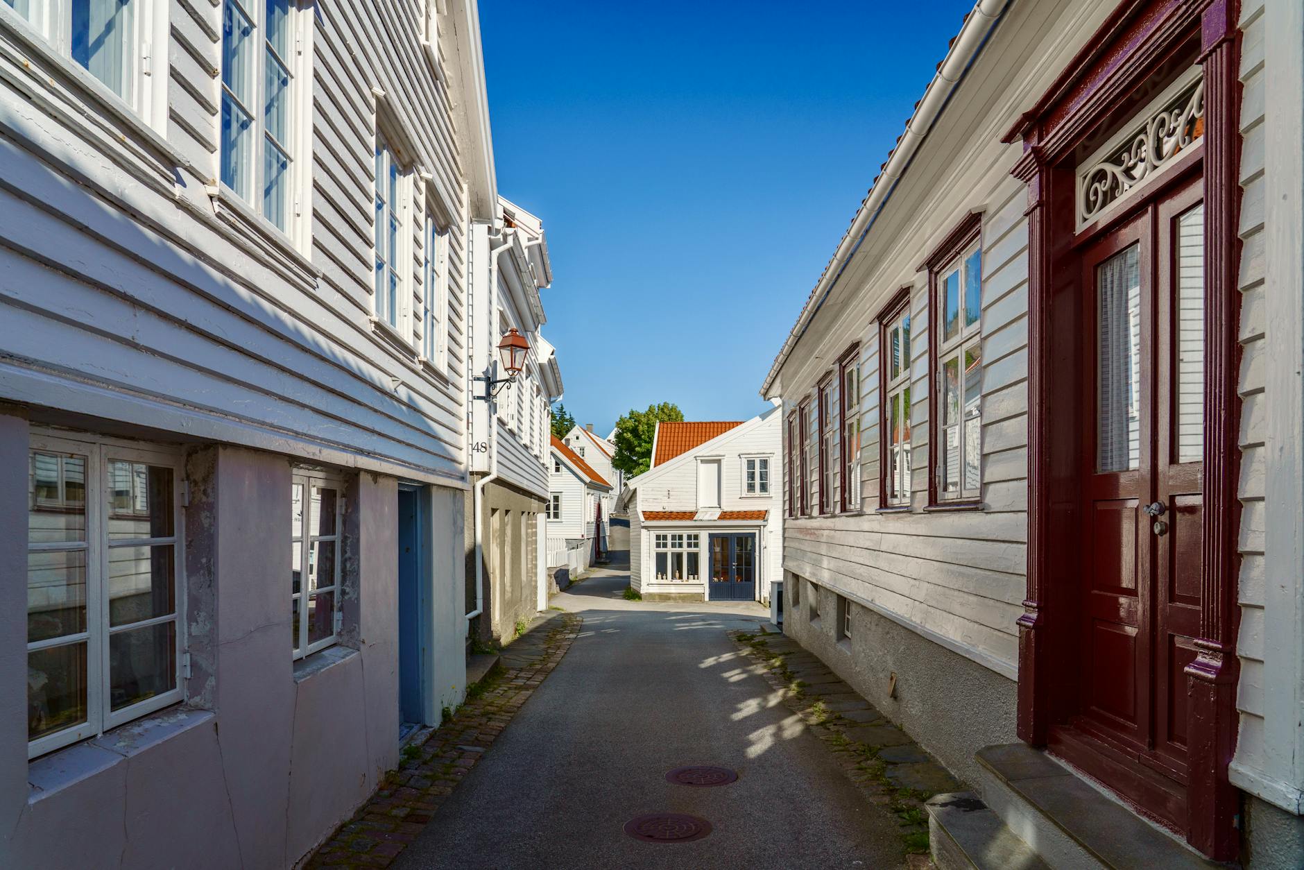 Historic wooden houses in Rogaland for Stavanger solo travel report planning.