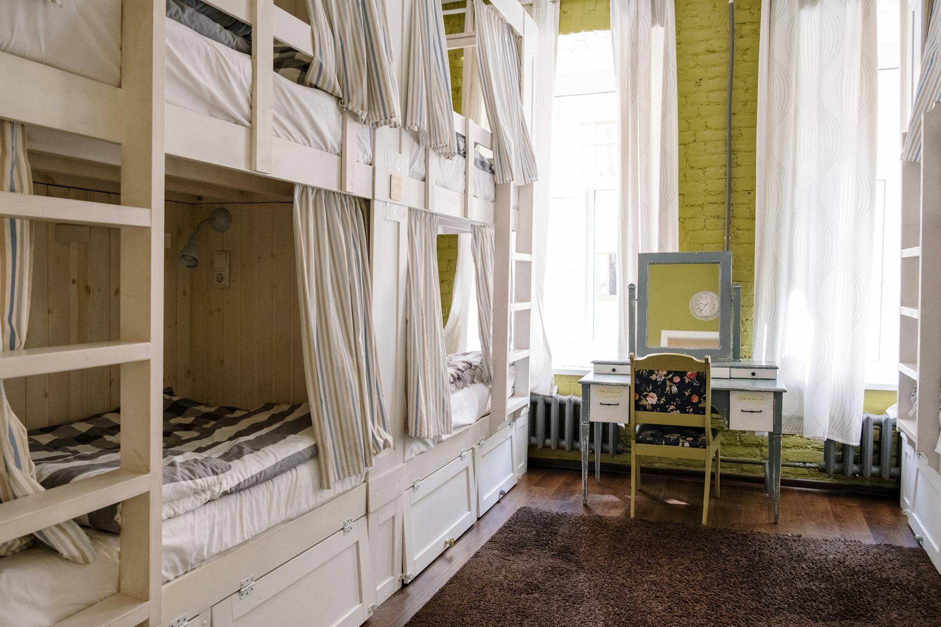 Student hostel room for Stavanger housing planning.