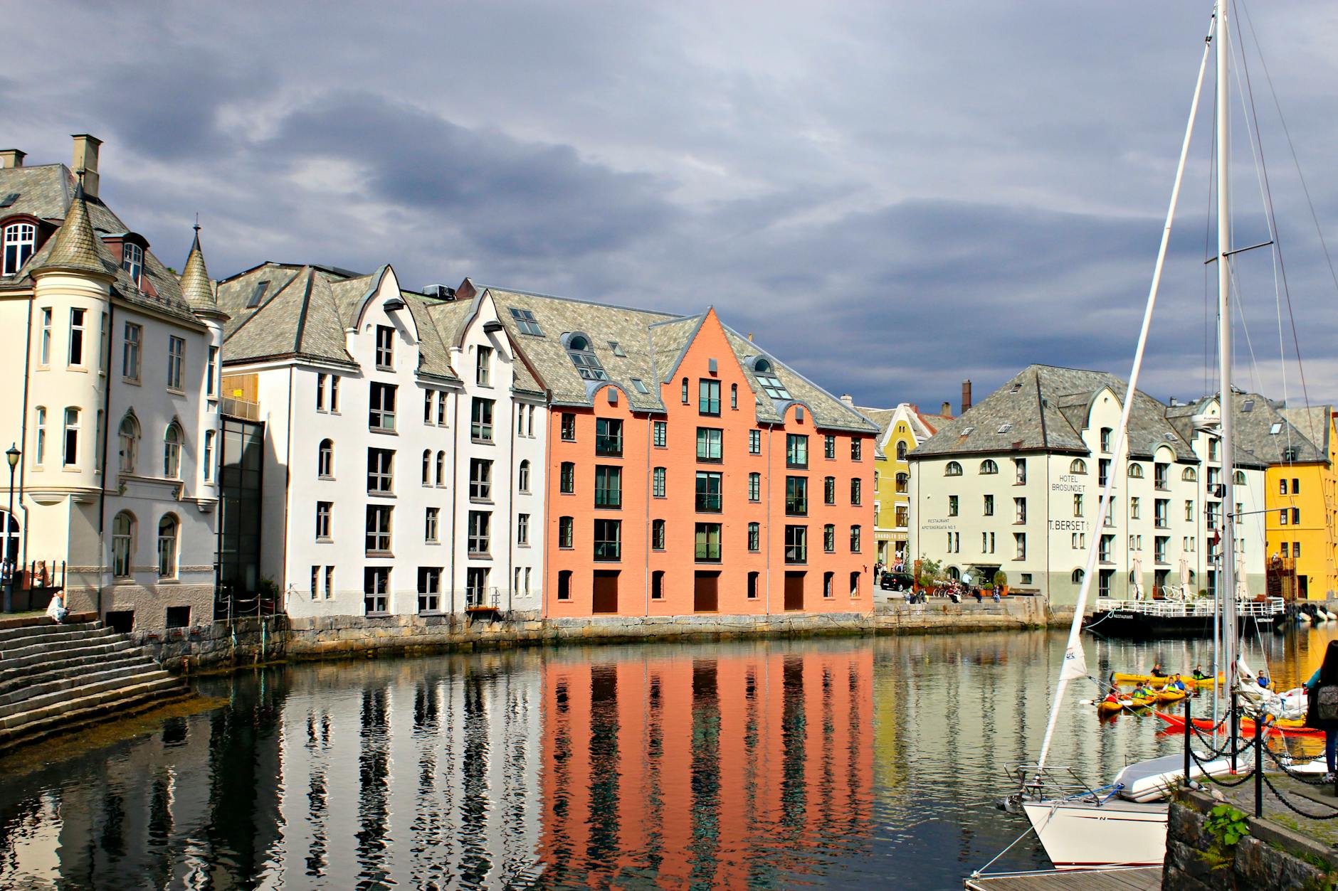 Stavanger waterfront for transit and stopover report planning.