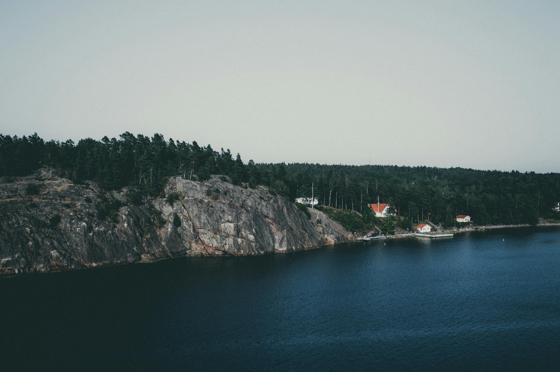 Stockholm coastal landscape for outdoor adventure planning.