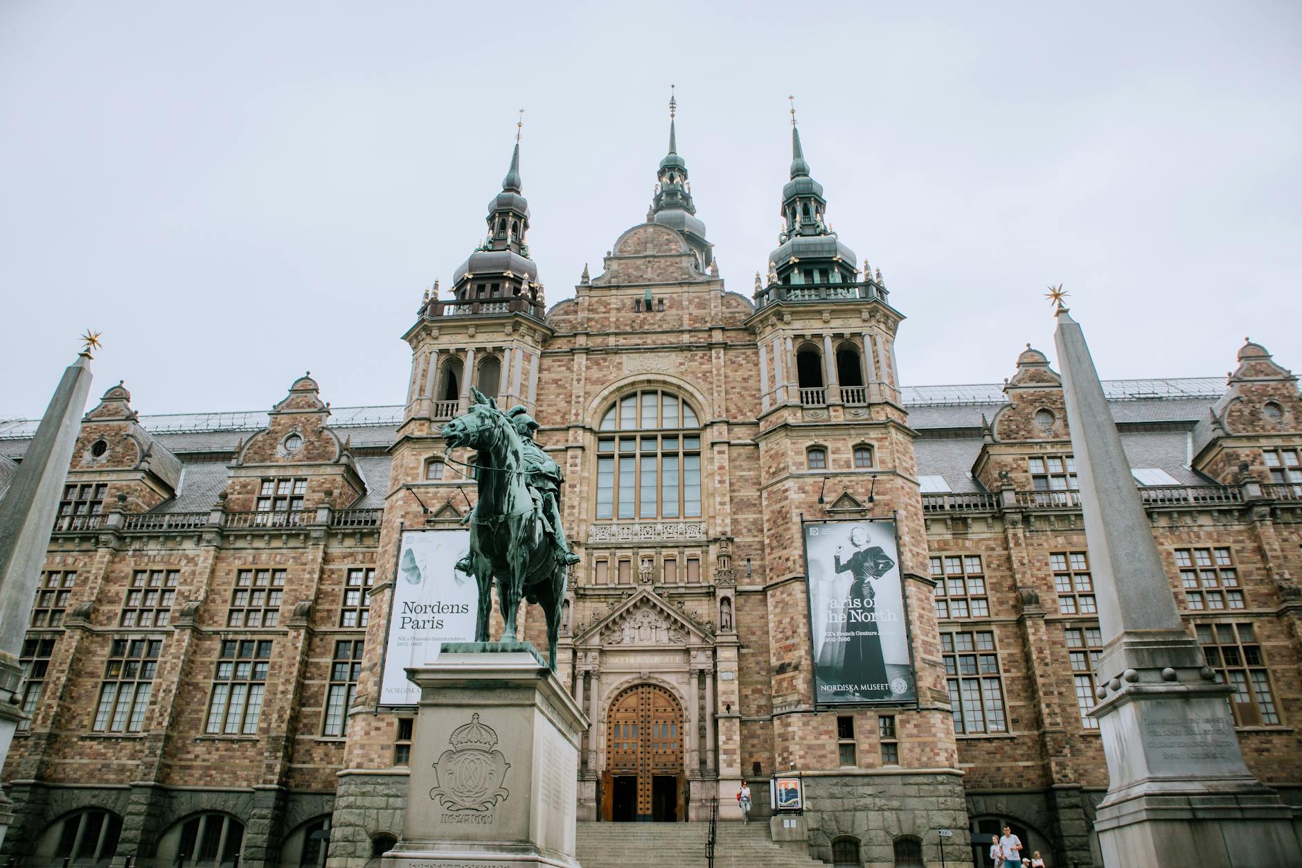 Nordic Museum exterior in Stockholm for family museum planning.