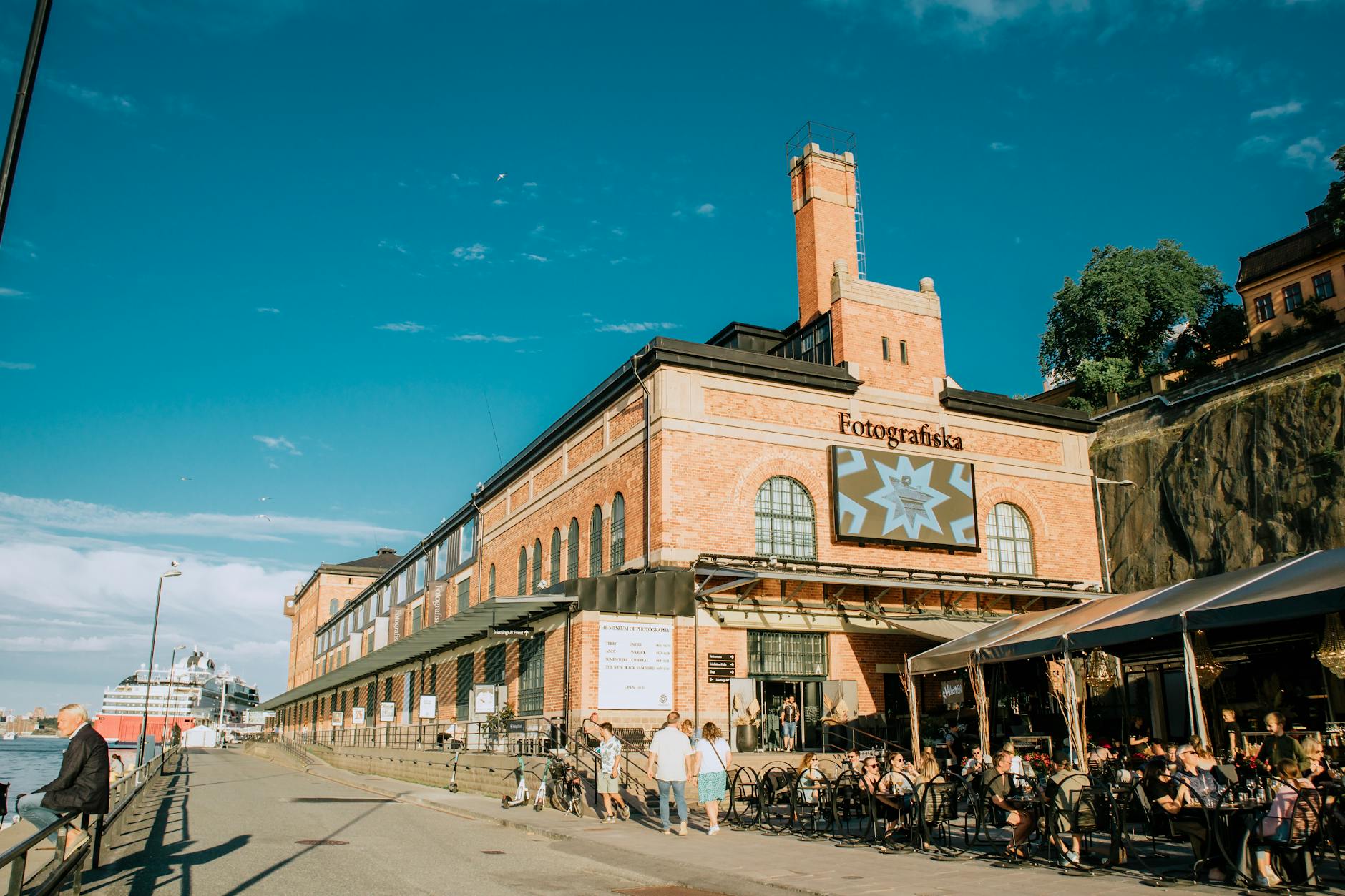 Fotografiska museum in Stockholm for first-time museum planning.