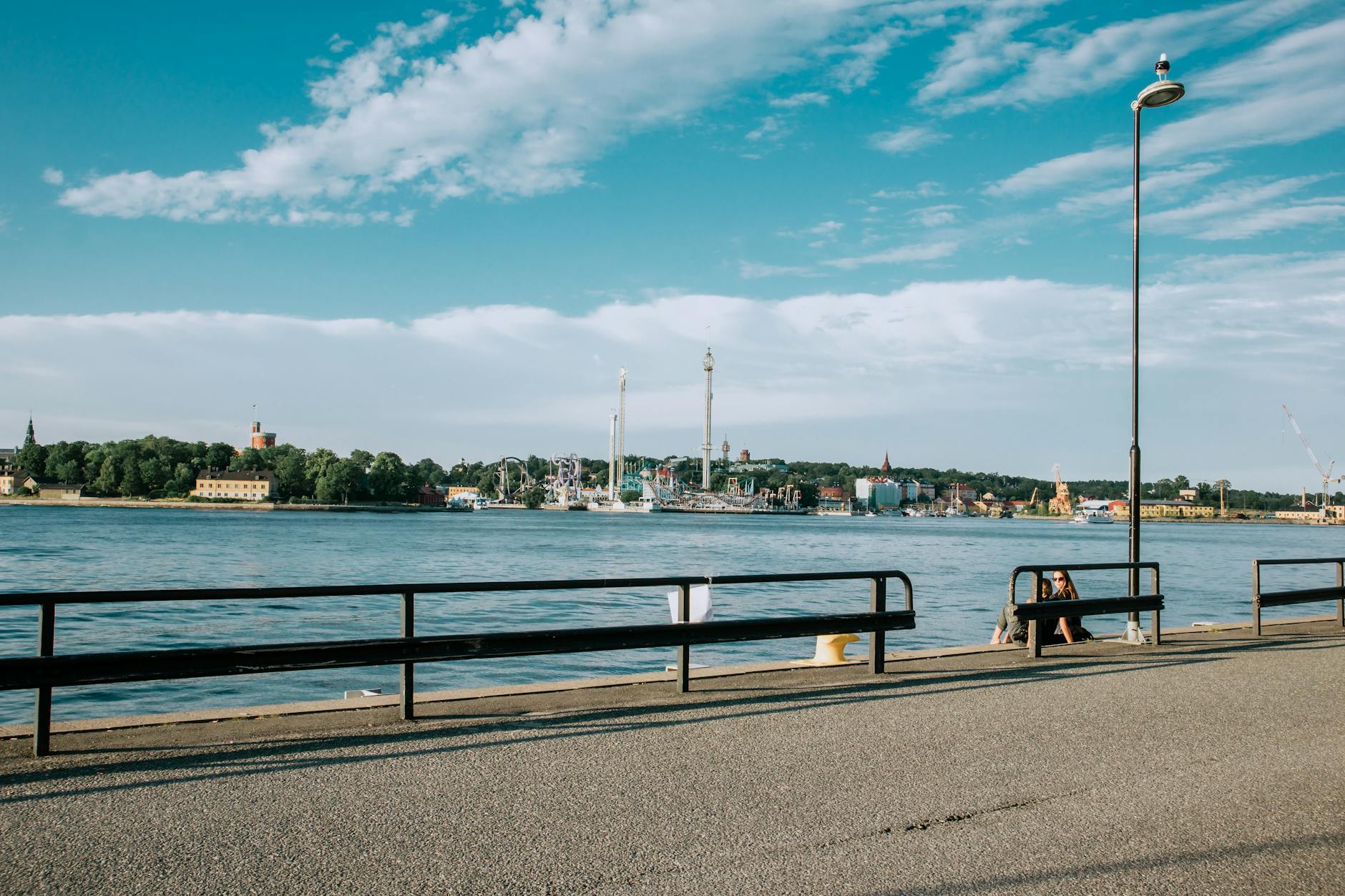 Stockholm waterfront view for older-traveler route planning.