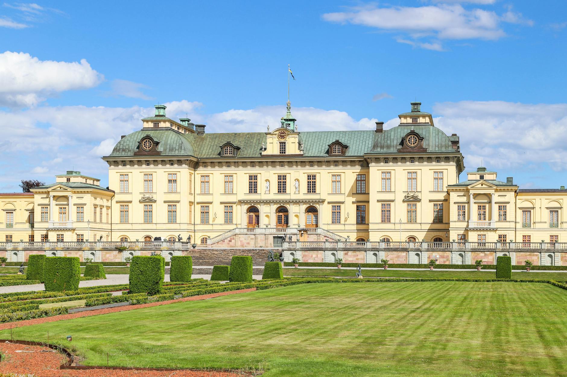 Drottningholm Palace for Stockholm tourist museum and palace planning.