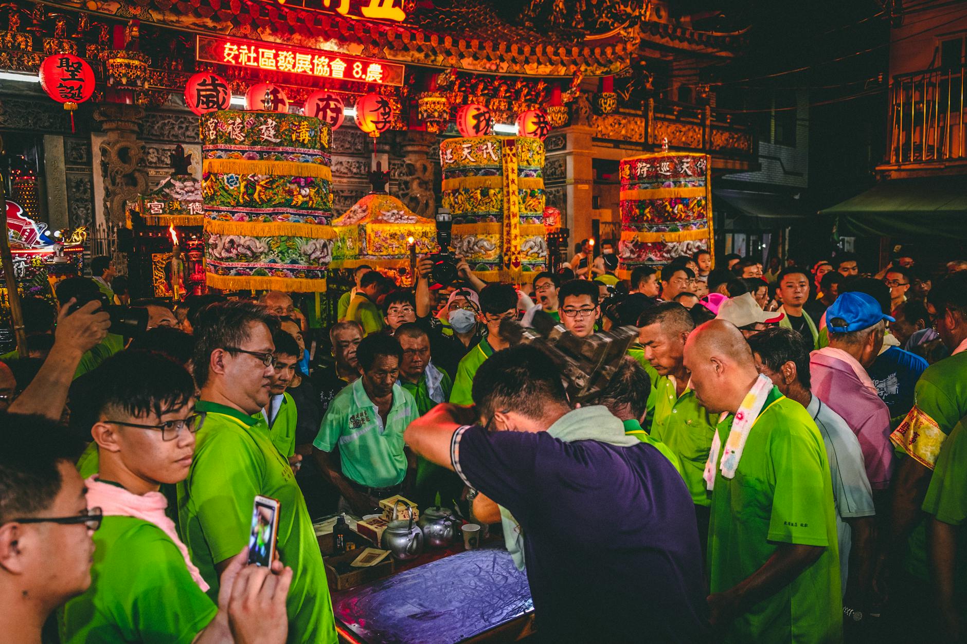 Tainan pilgrimage food heritage and sacred schedule planning context.