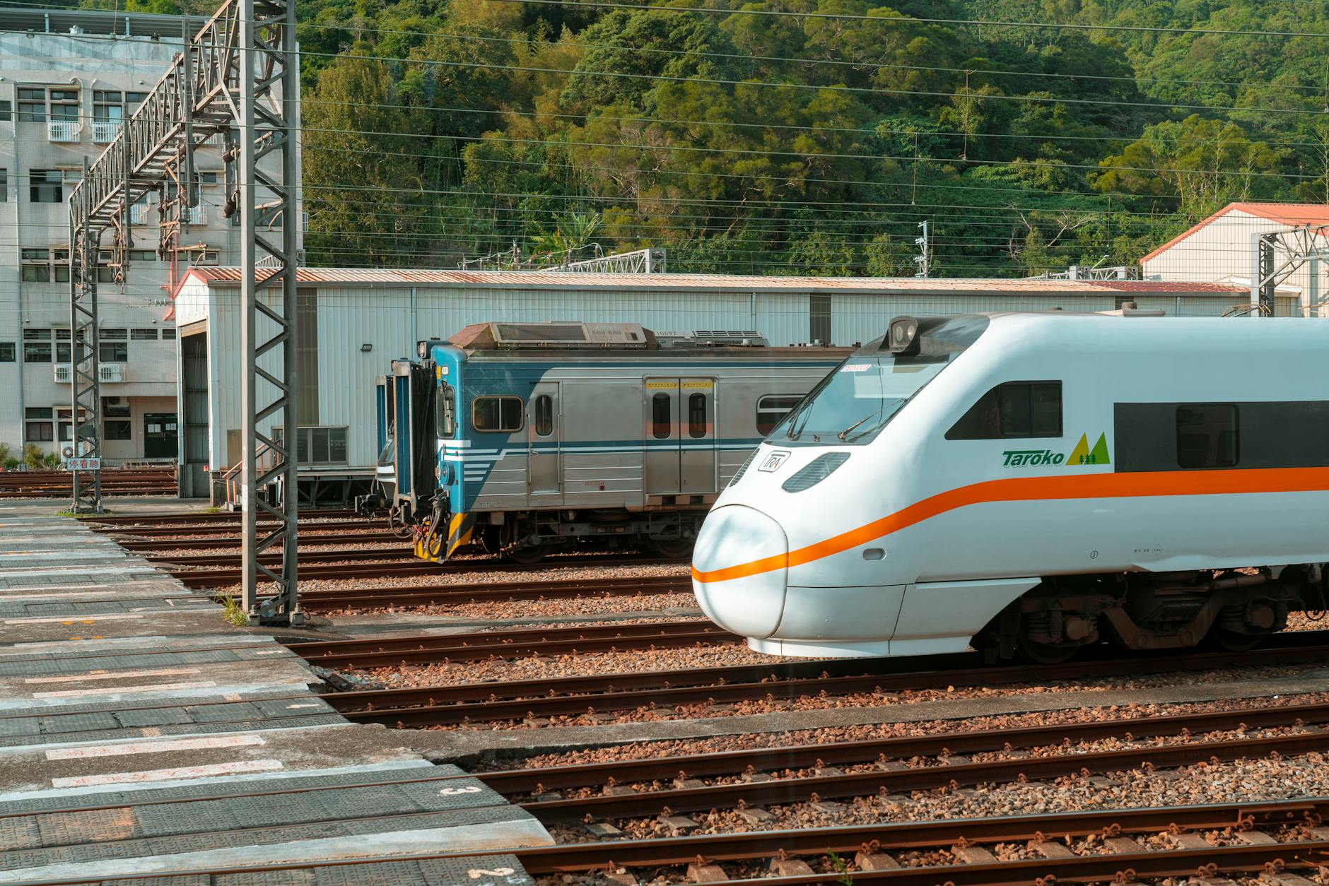 Taiwan train route and Tainan stopover fatigue planning context.