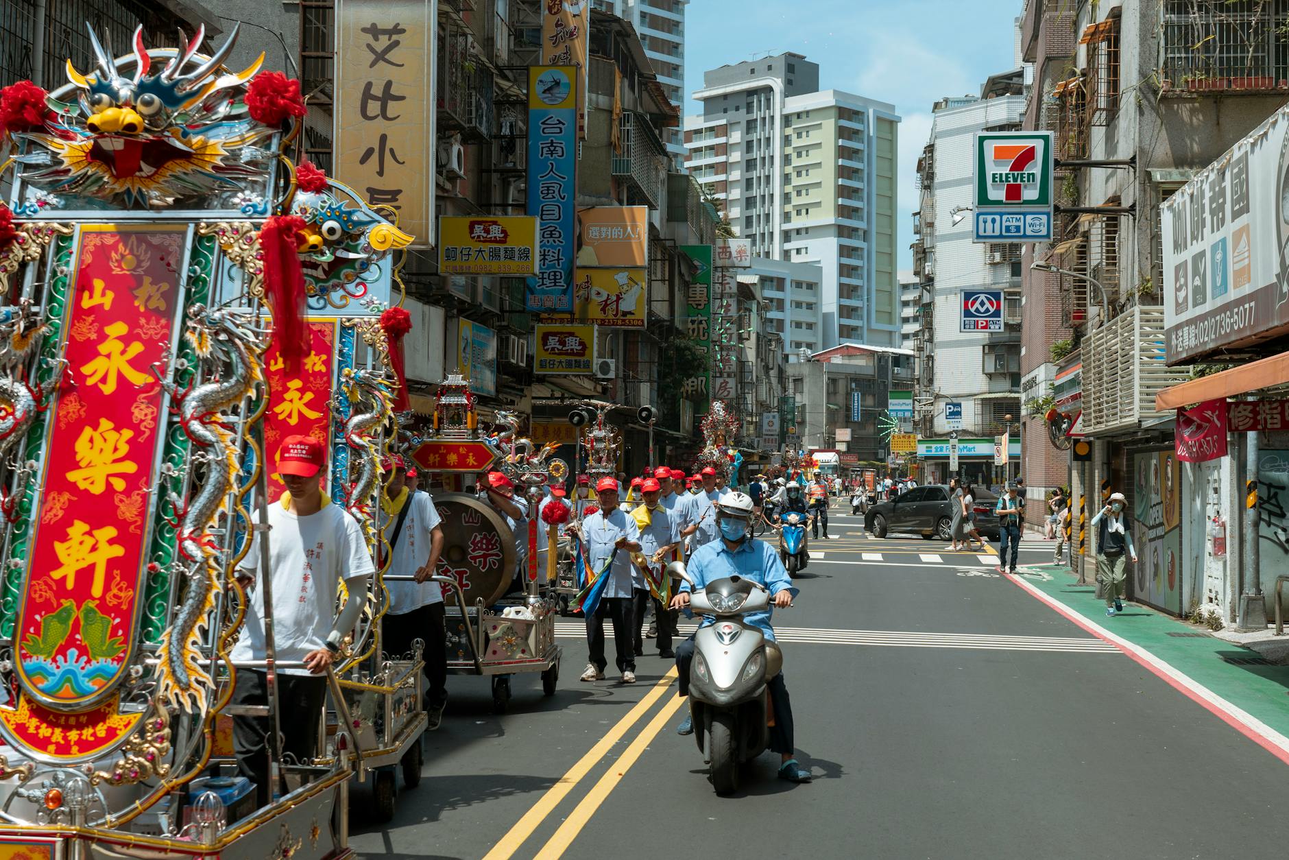Tainan volunteer free-time and host-duty planning context.