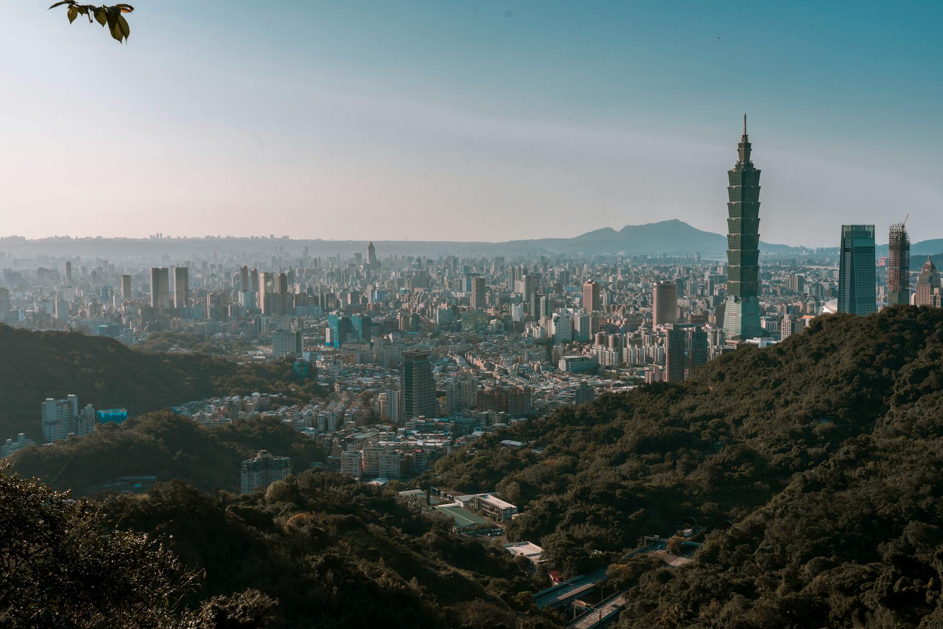 Taipei skyline and adventure outdoor travel report planning context.